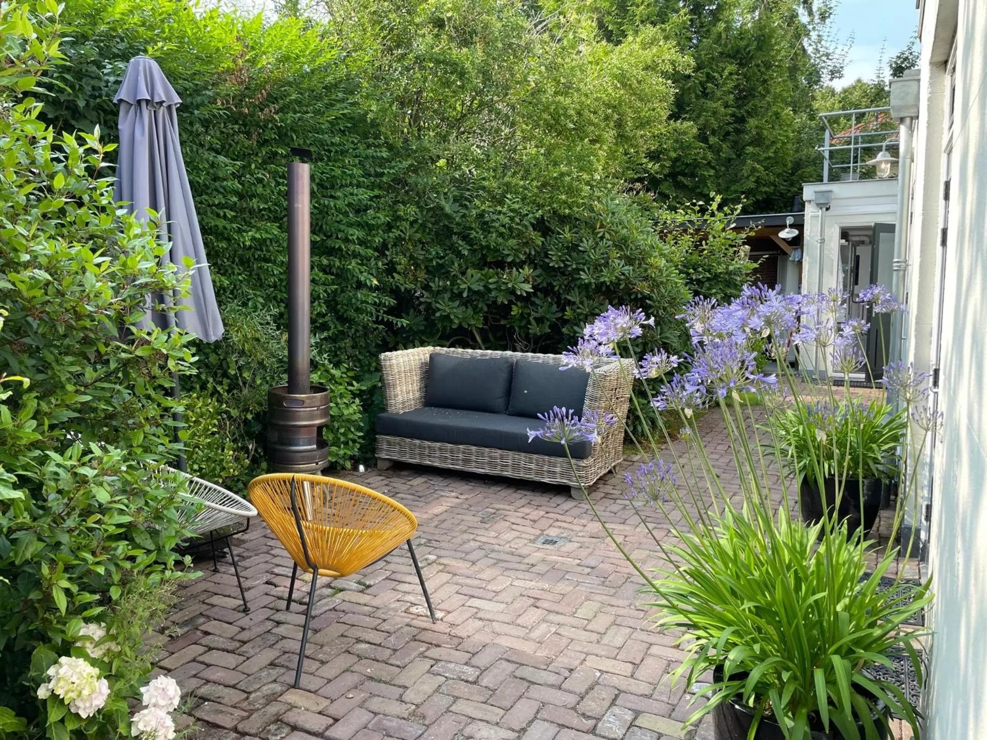 Garden in Stadslogement Westersingel