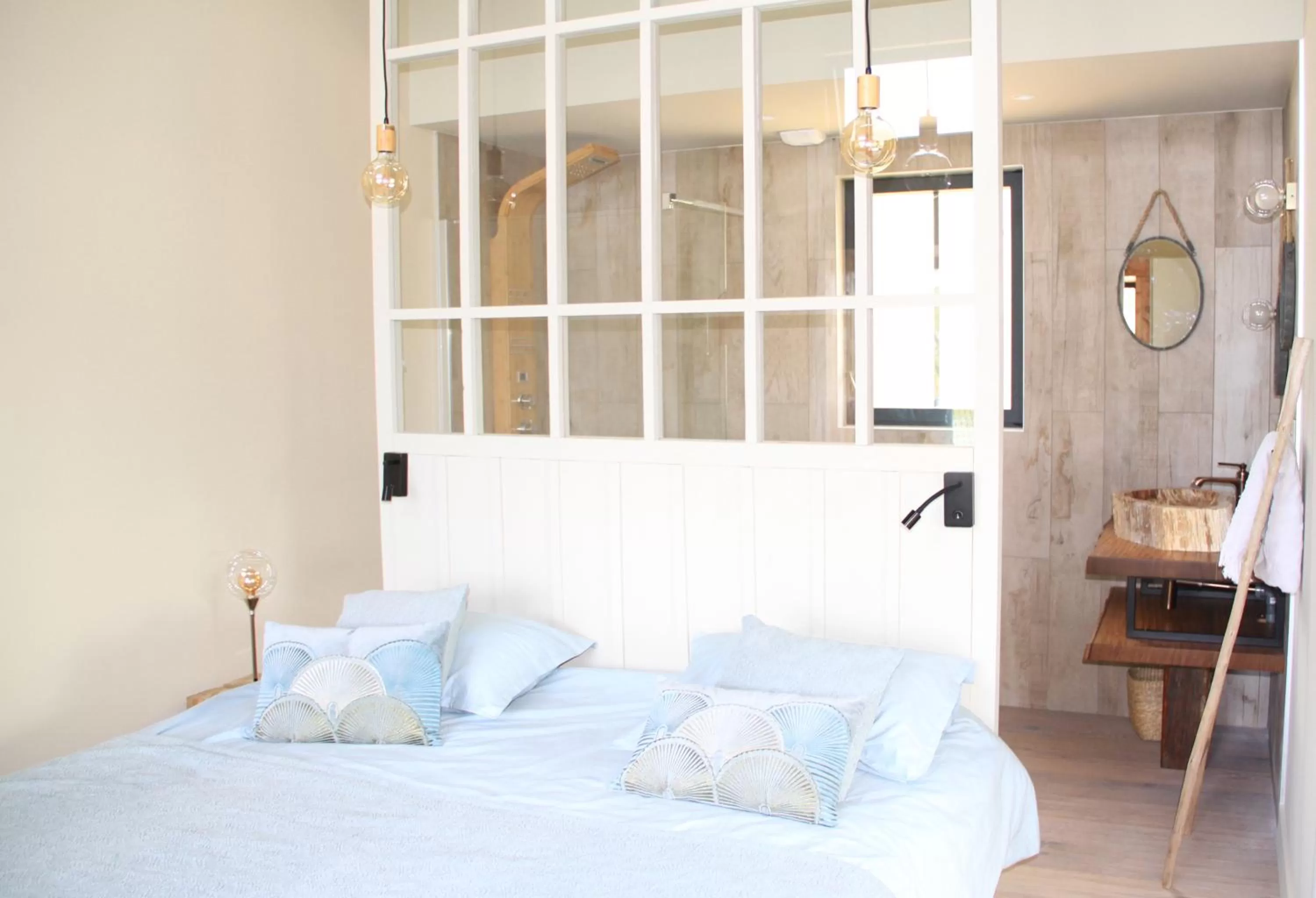 Bed in Écolodges du Golf du Sauternais