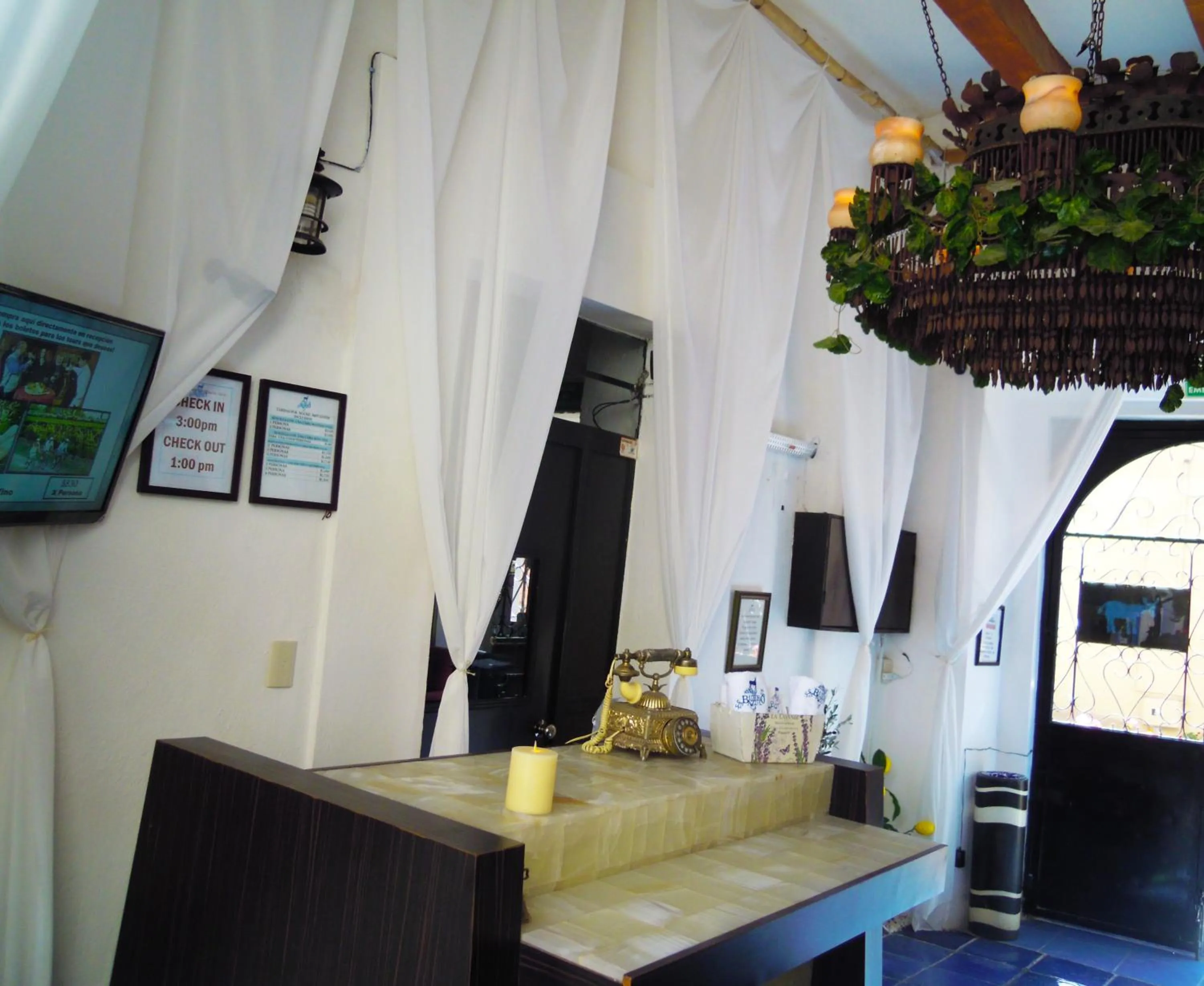 Lobby or reception in Hotel & Spa La Mansion del B Azul