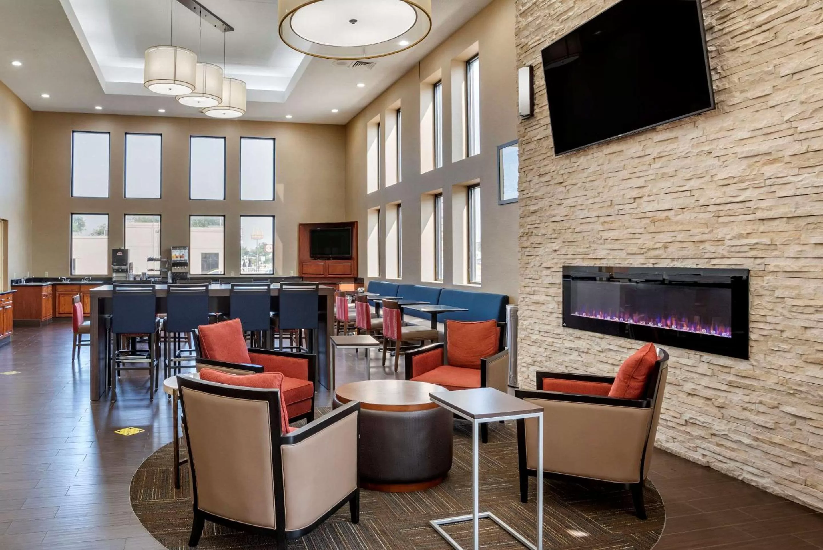 Lobby or reception in Comfort Suites Hagerstown