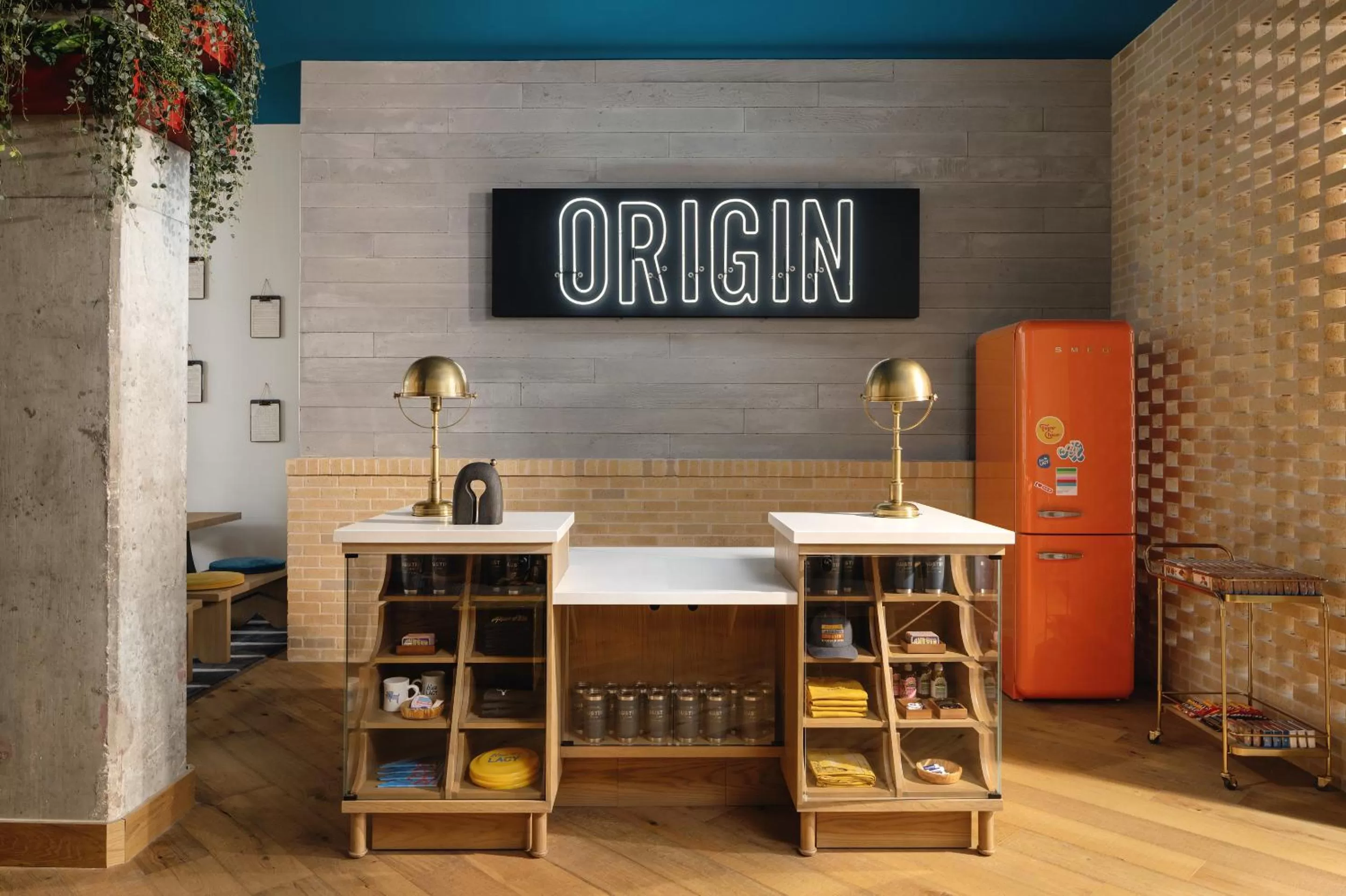 Lobby or reception in Origin Austin, a Wyndham Hotel