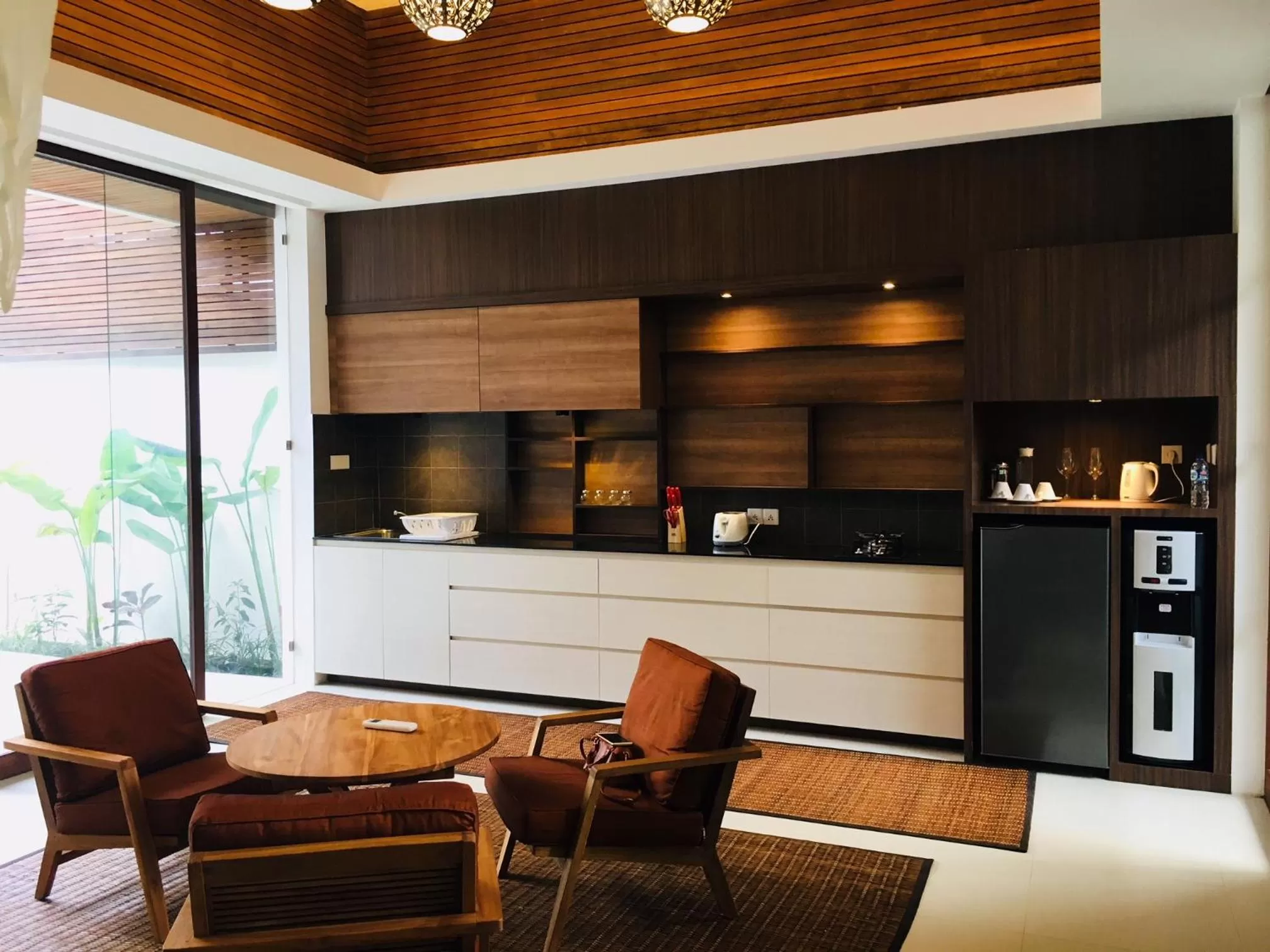 Kitchen or kitchenette in Cahaya Indah Villas