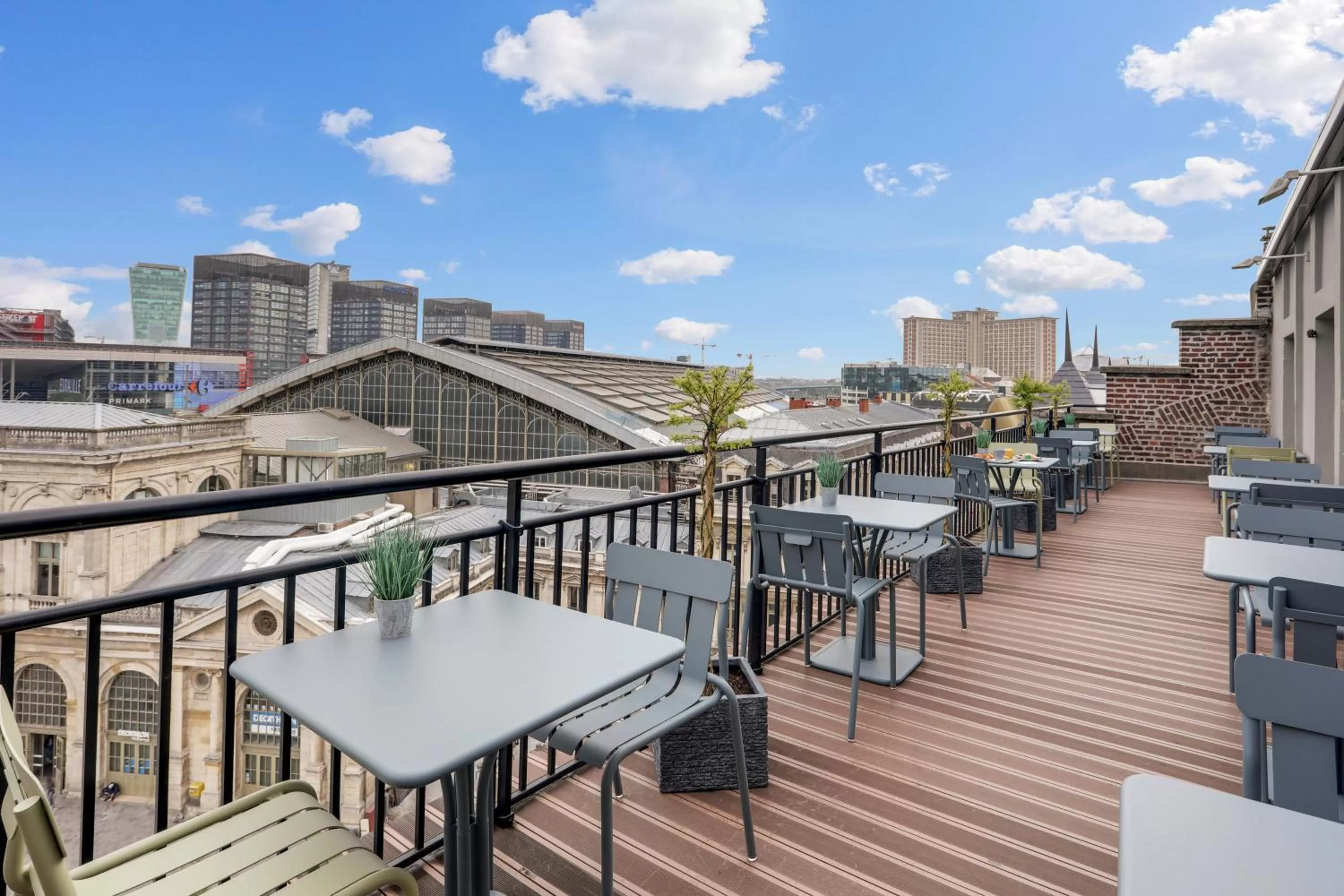 Balcony/Terrace in Hotel Chagnot