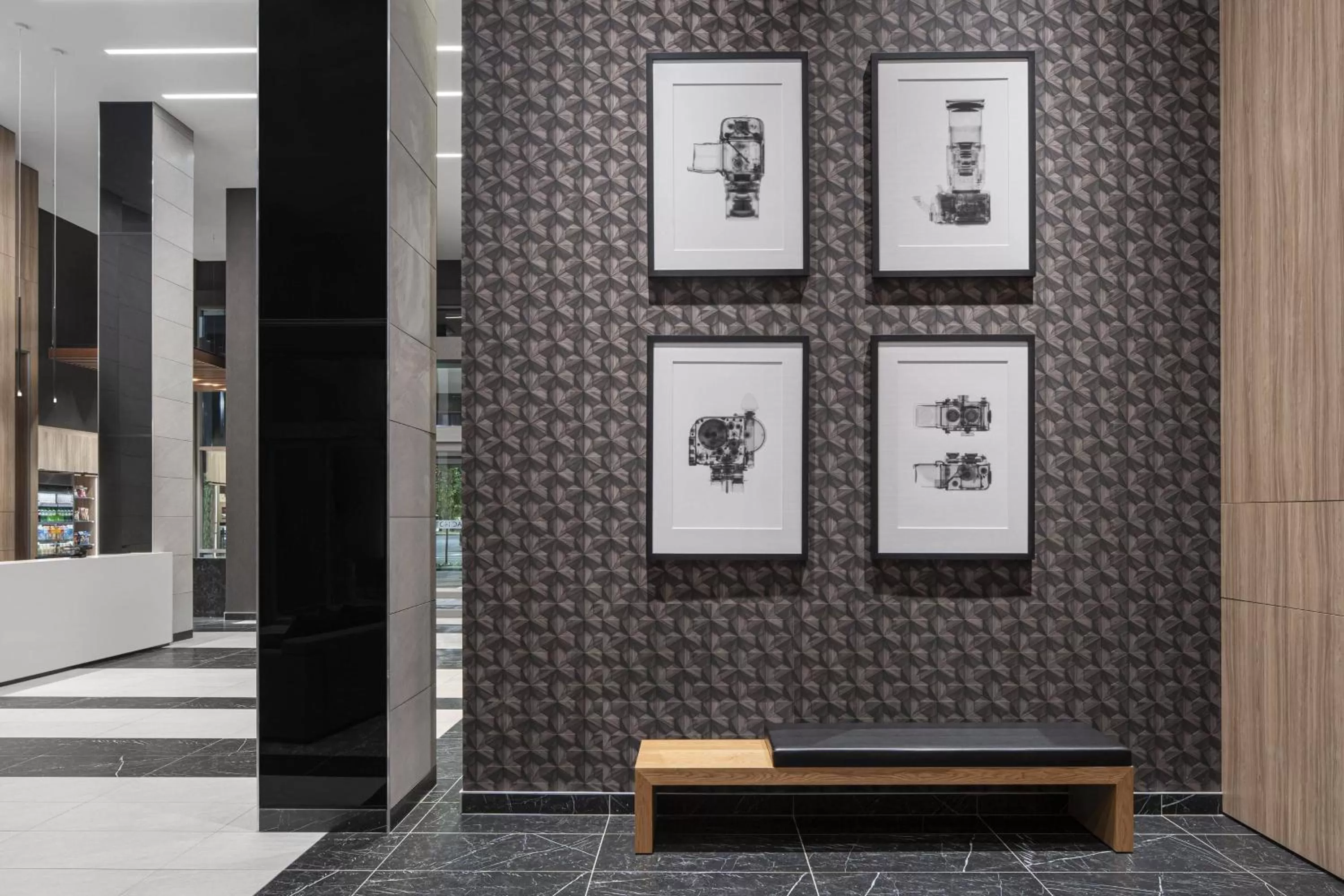 Lobby or reception in AC Hotel by Marriott Columbus Downtown