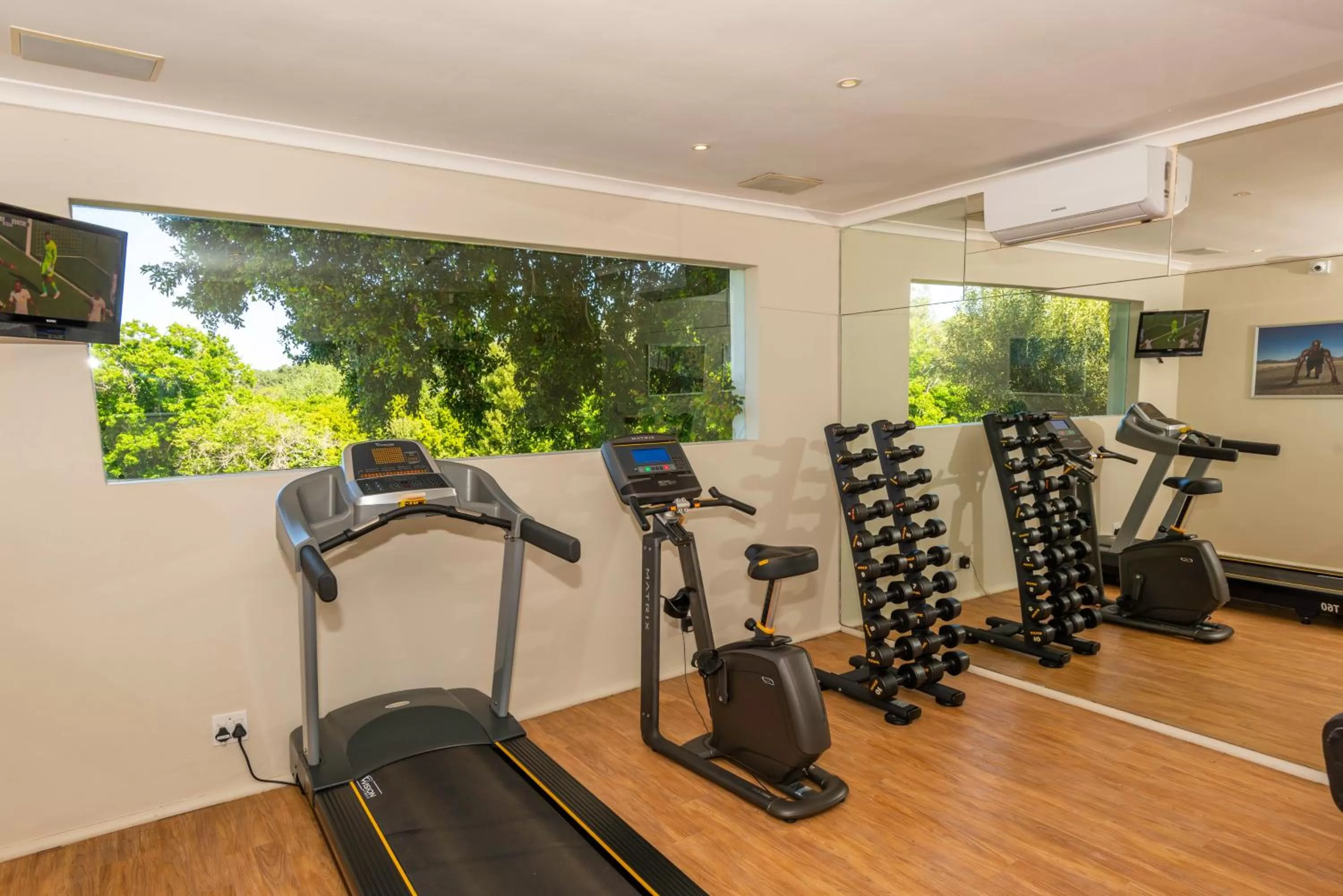 Fitness centre/facilities in The Cellars-Hohenort