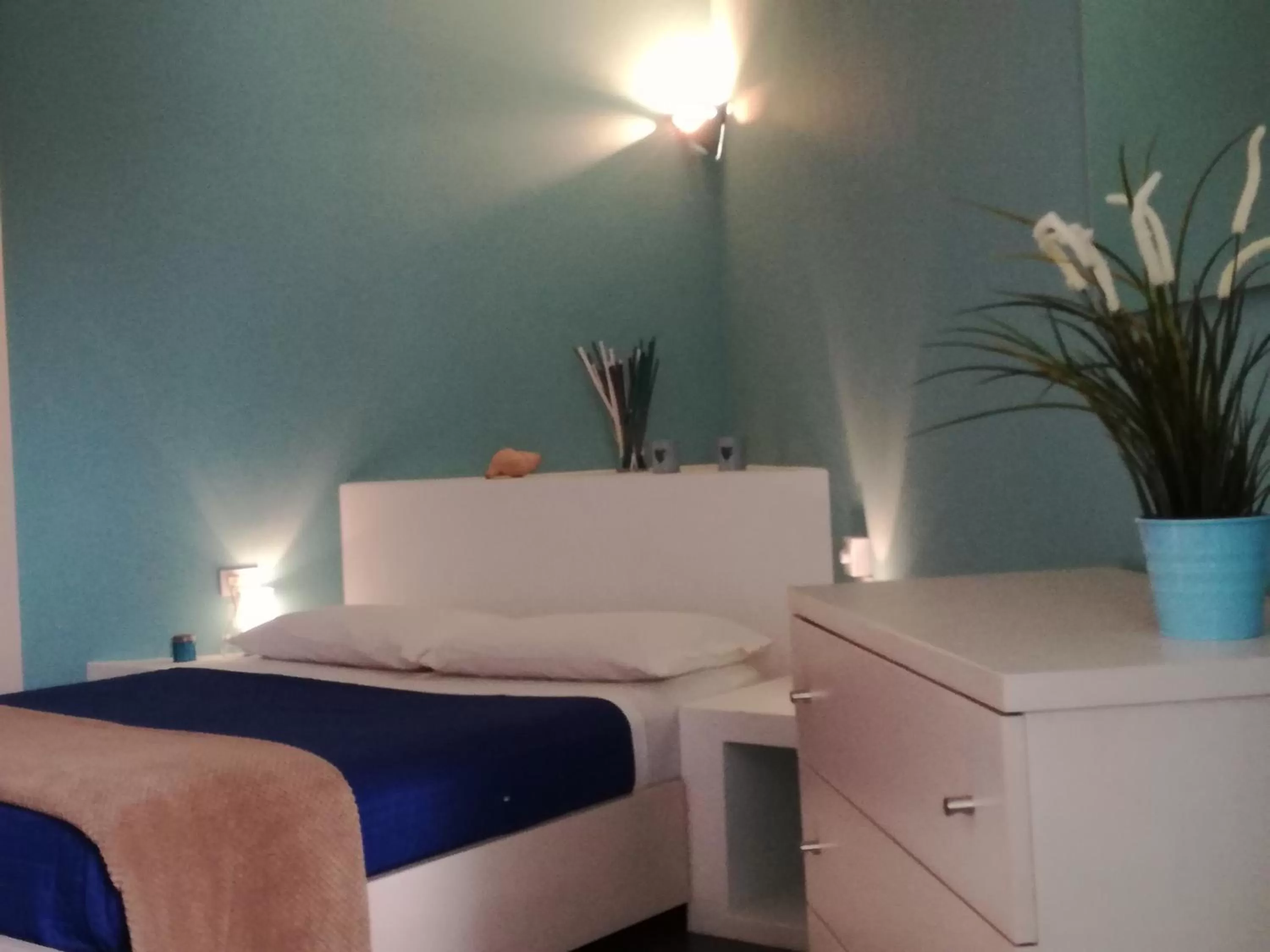 Bed in Cala da Lua apartments