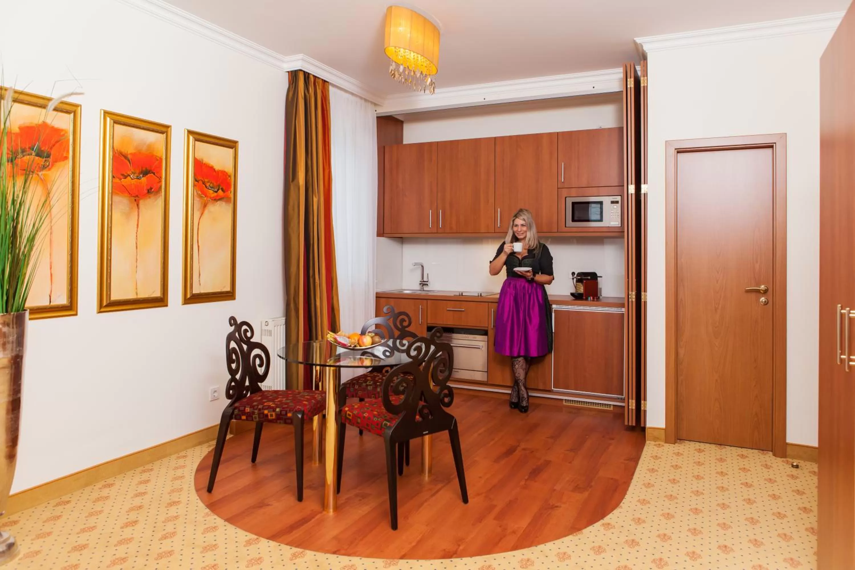 Dining area in Thermalhotel Gass