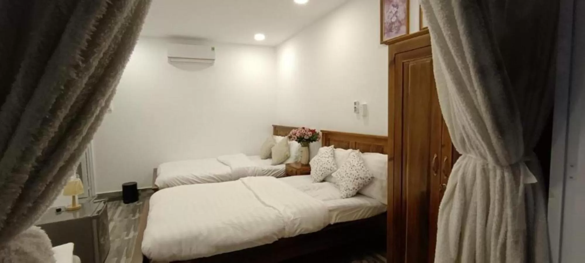 Bed in Hoang Phuc resort