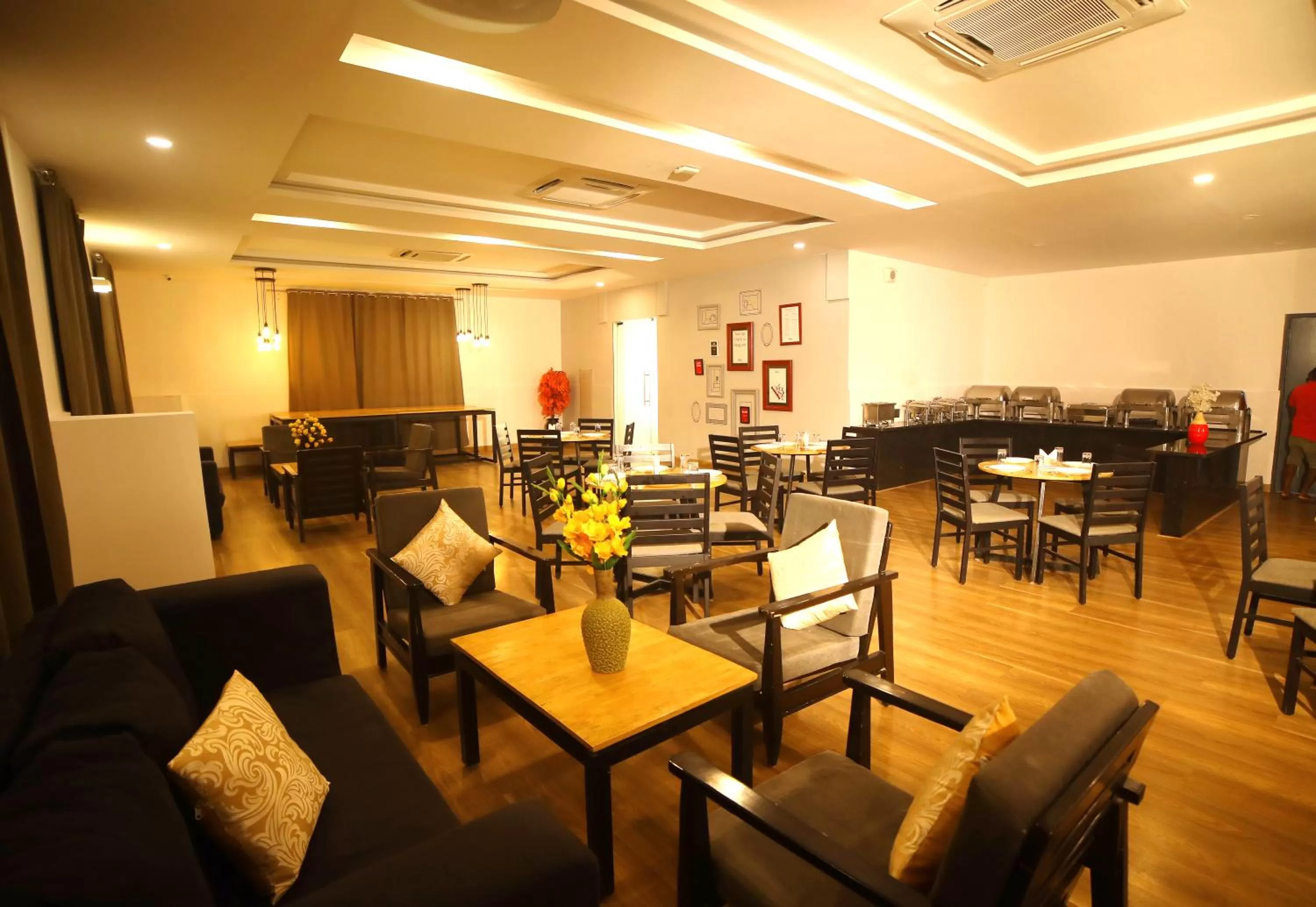 Restaurant/places to eat in The Urban Stays