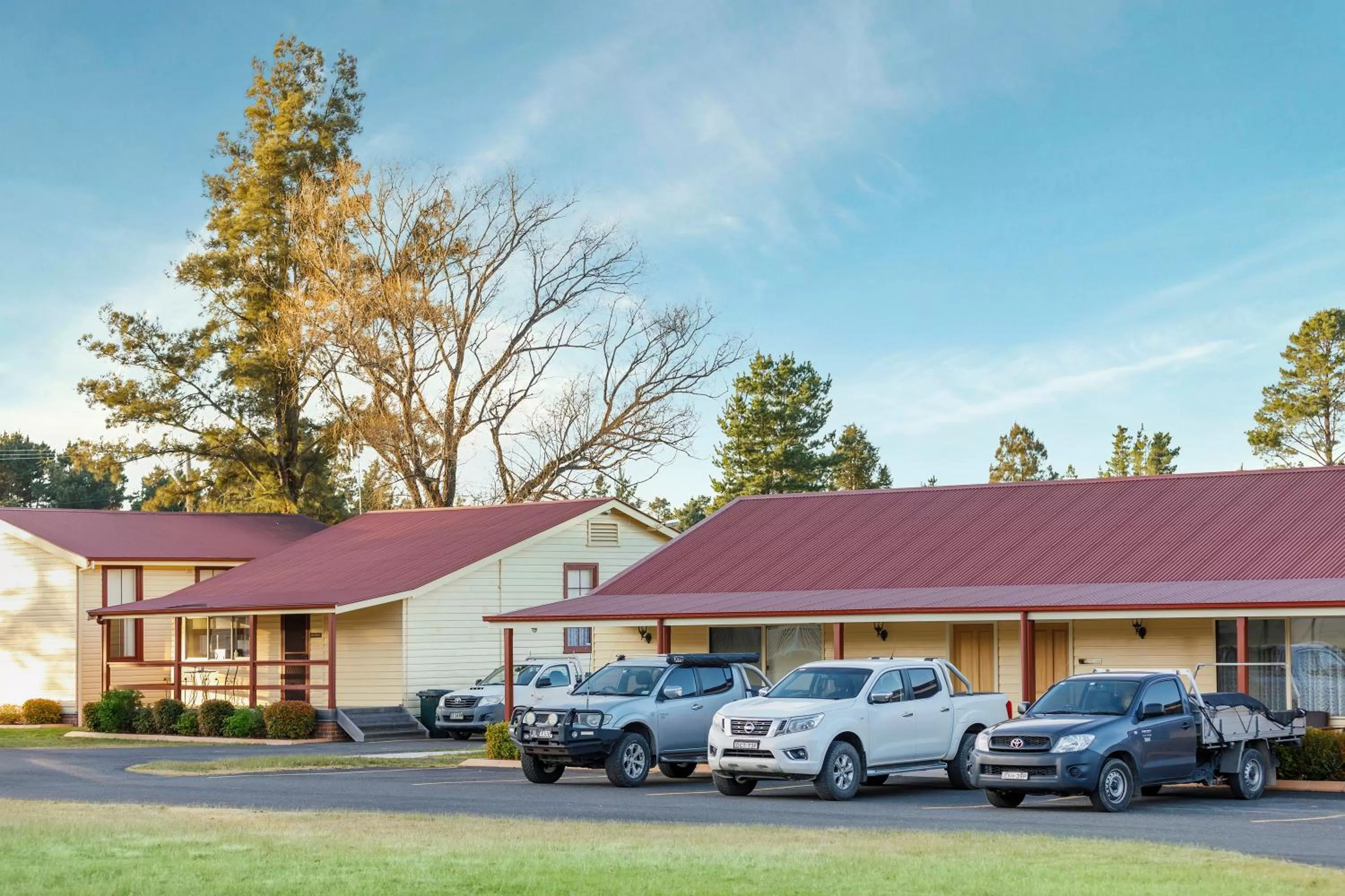 Property building in Black Gold Motel