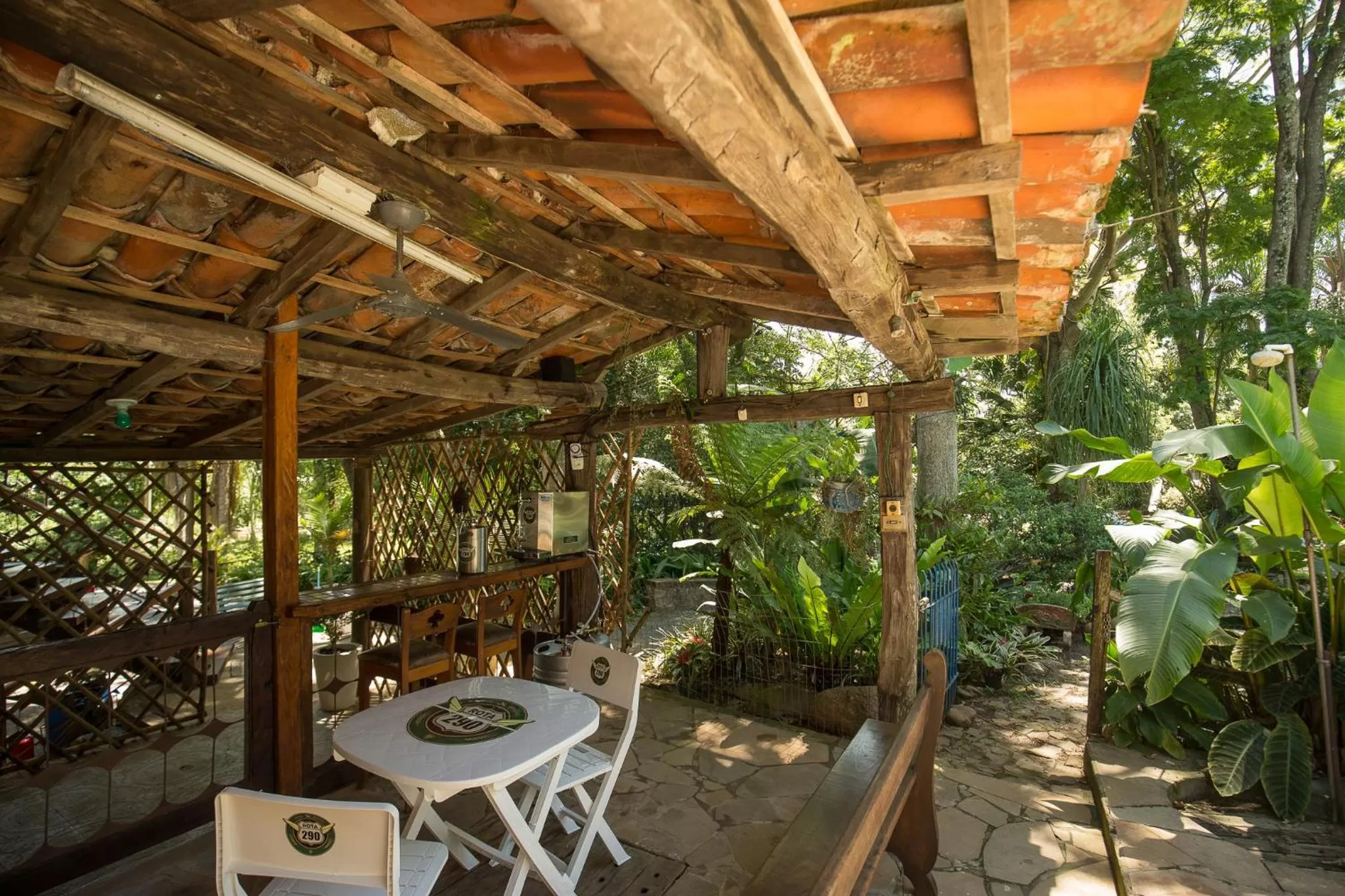 Area and facilities in Hotel Chácara das Flores