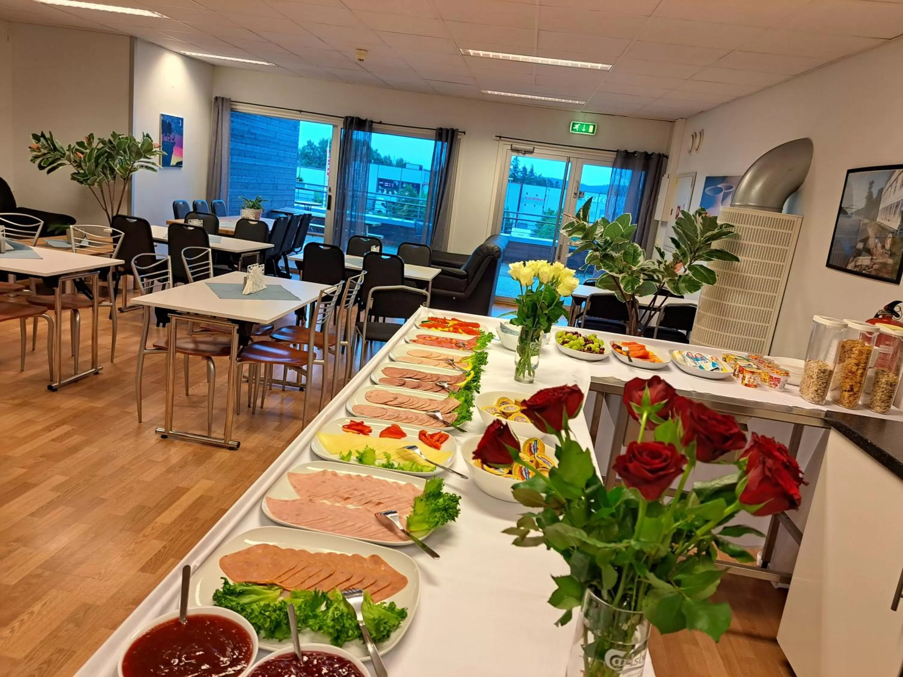 Food and drinks in Motell Svinesundparken