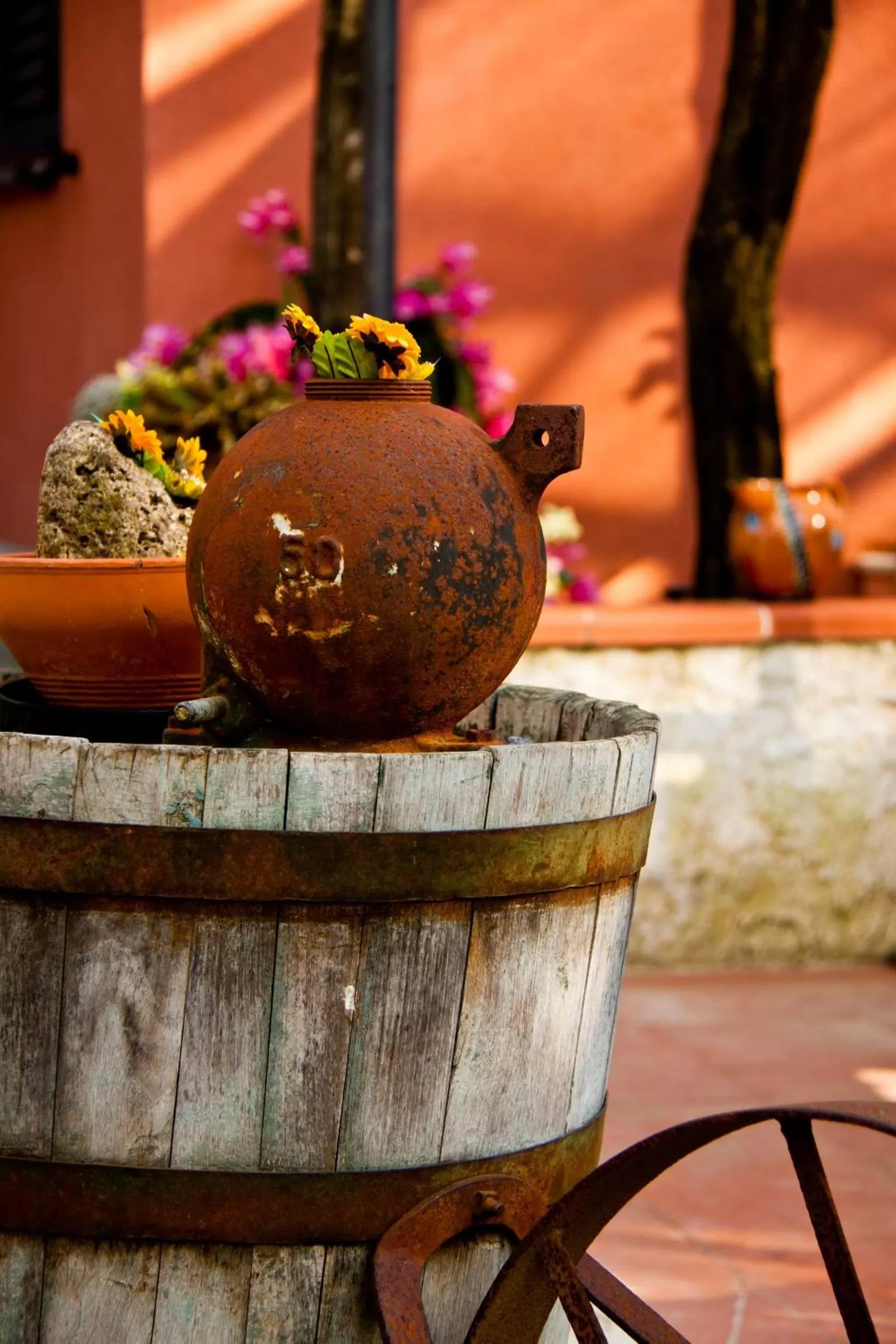 Decorative detail in La Maison de Titty & Margherita