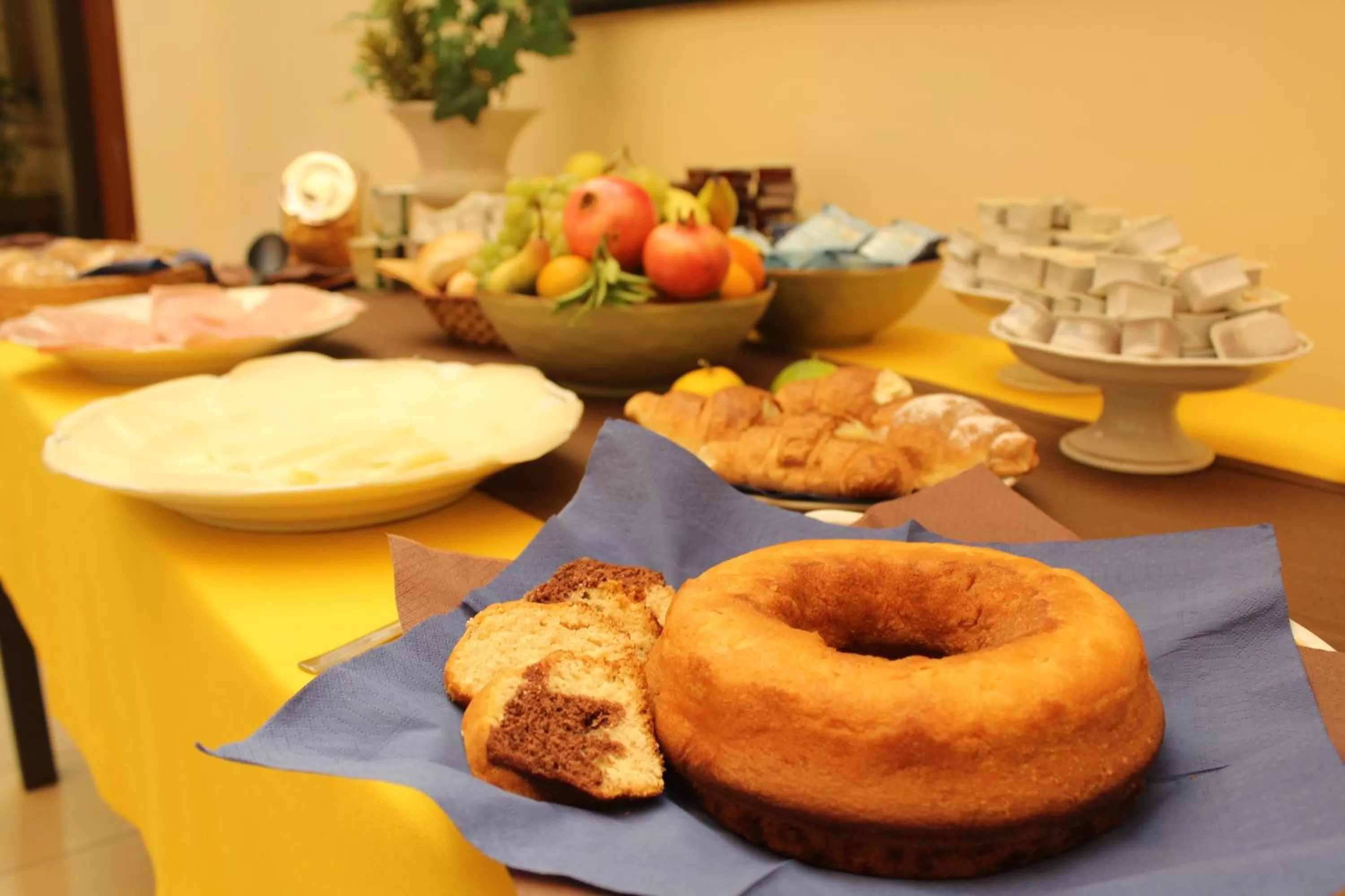 Food close-up in Hotel Plaza