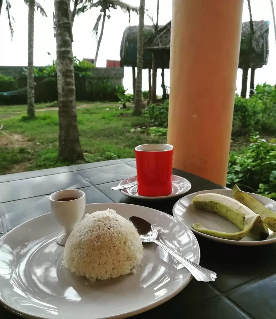 Food close-up in Sukriti beach Resort