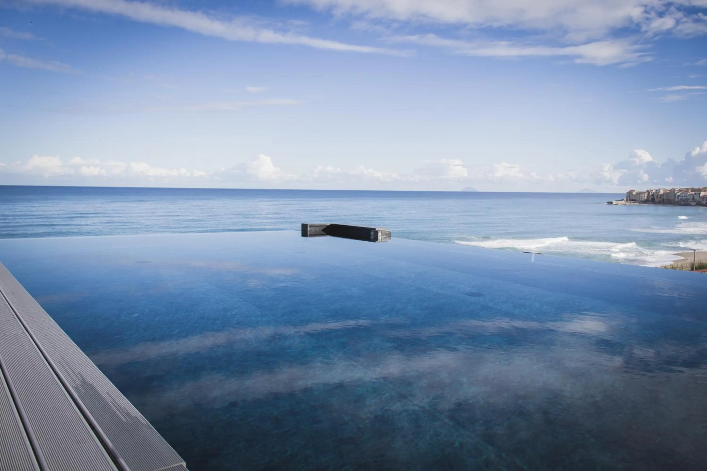 Pool view in Sunset Hotel