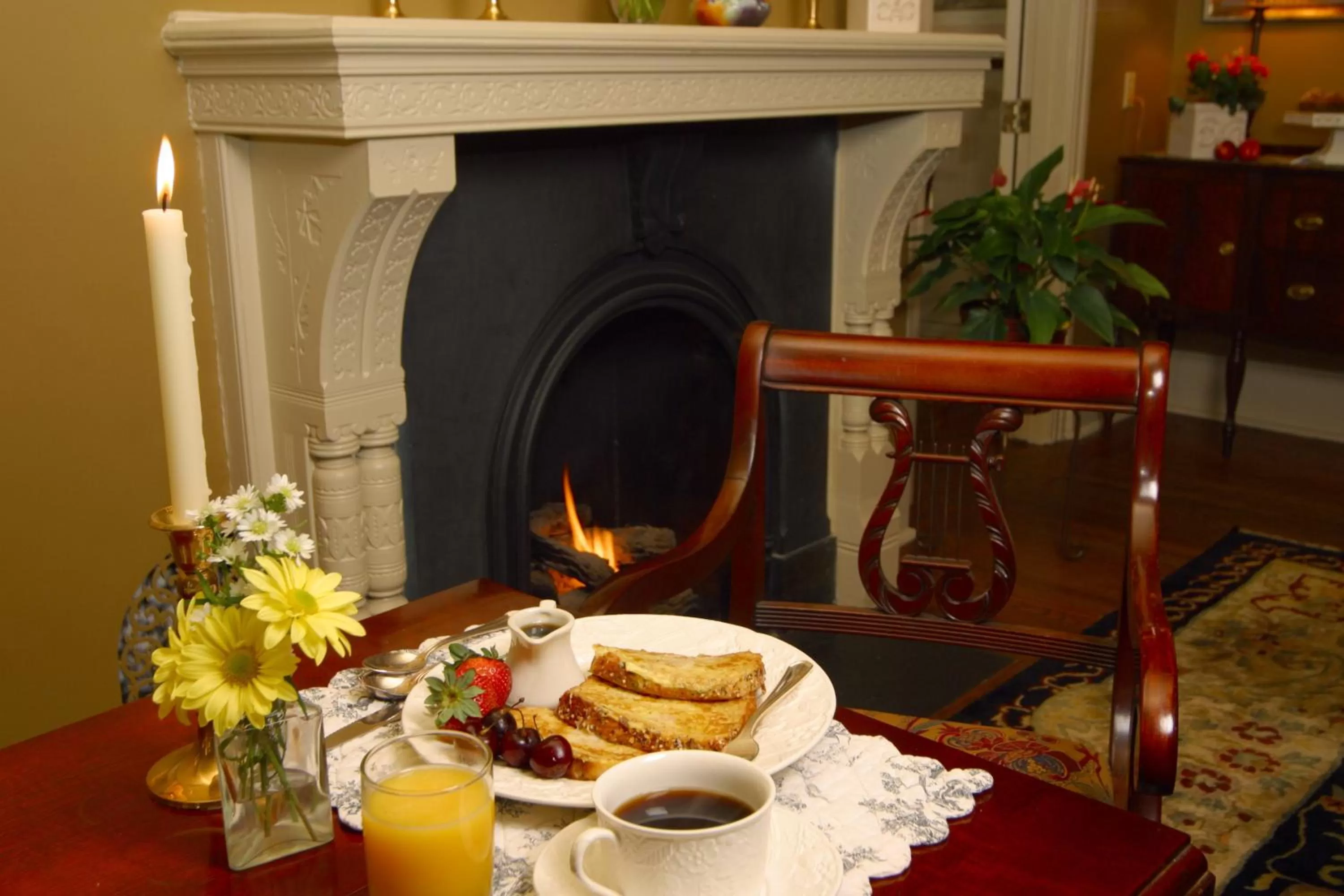 Food and drinks in The Sayre Mansion