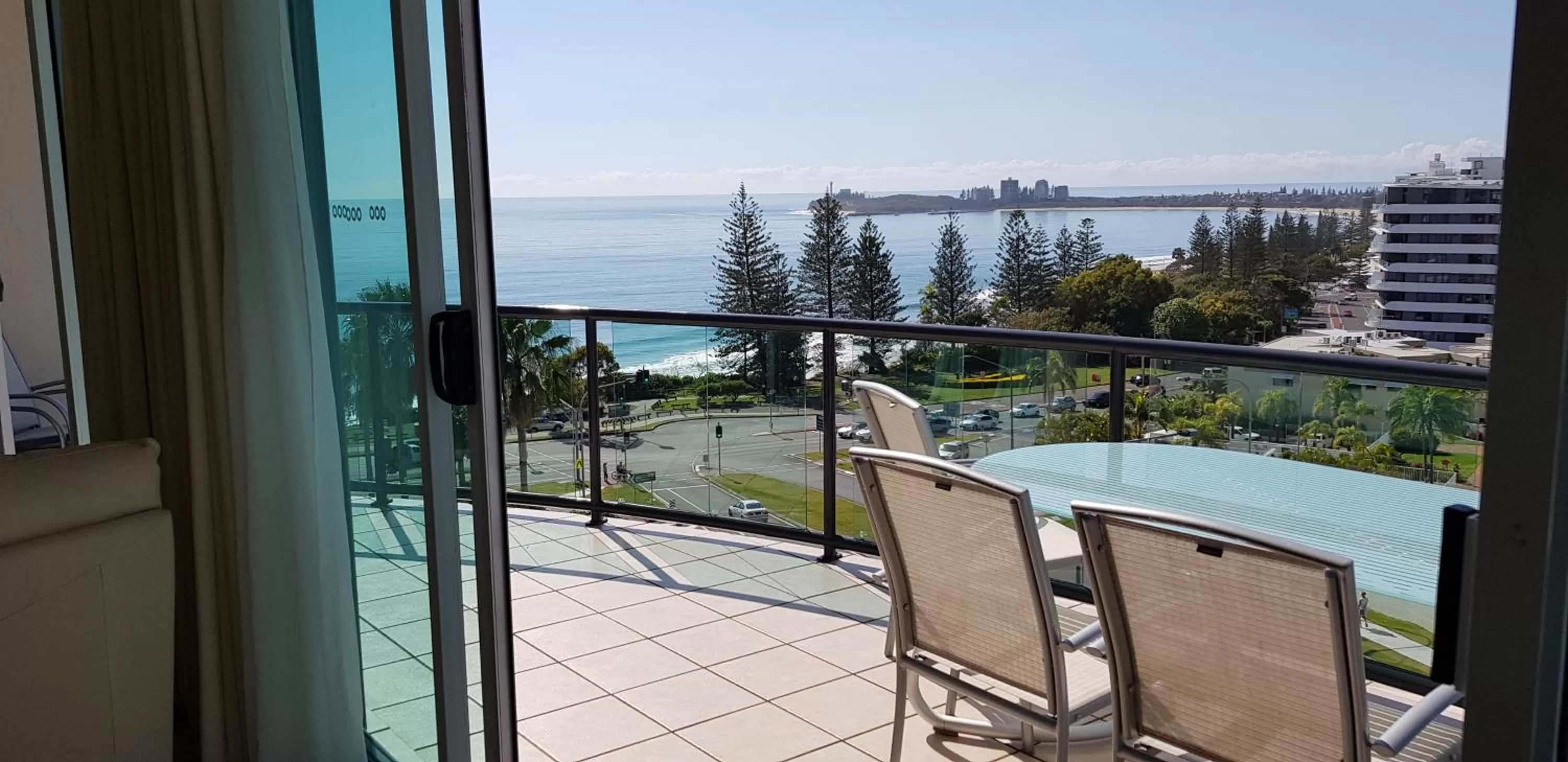 Sea view in Alexandra on the Pacific