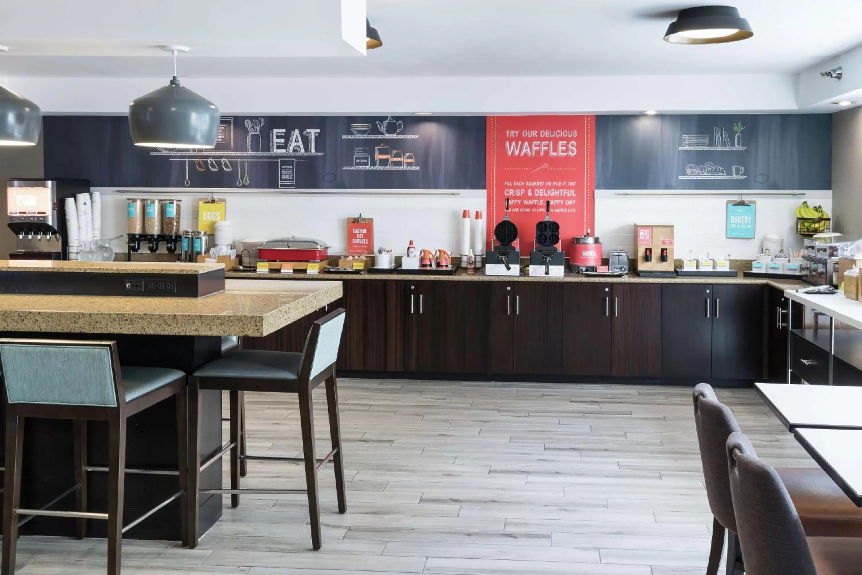 Breakfast in Hampton Inn Los Angeles Santa Clarita