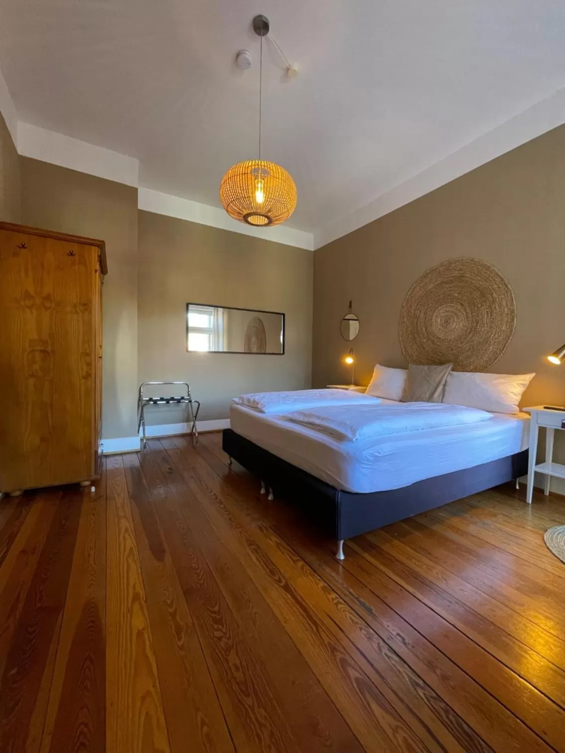 Bed in AUERSTEIN-Hotels auerstein & auerstein-mono