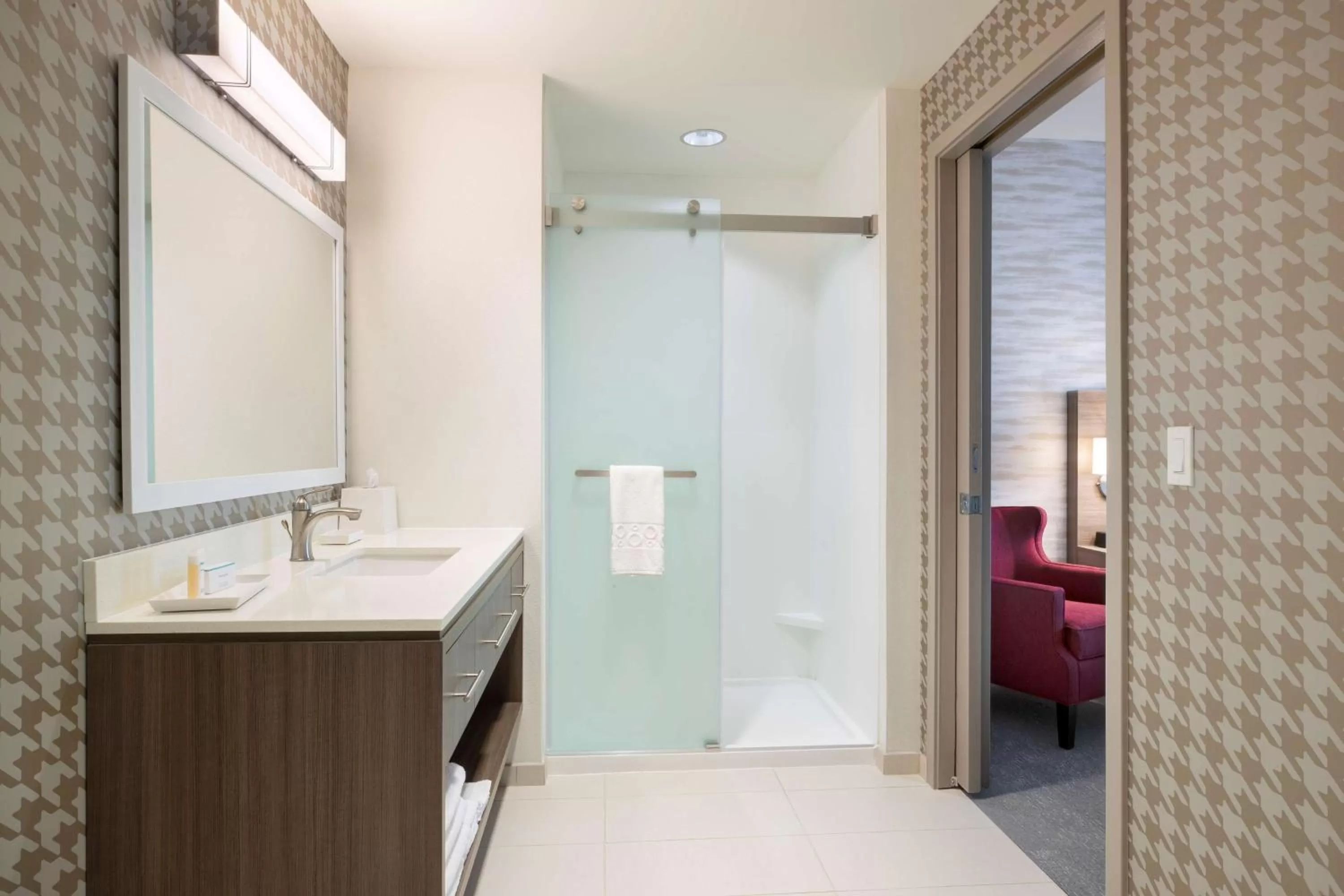 Bathroom in Home2 Suites By Hilton Phoenix Avondale, Az