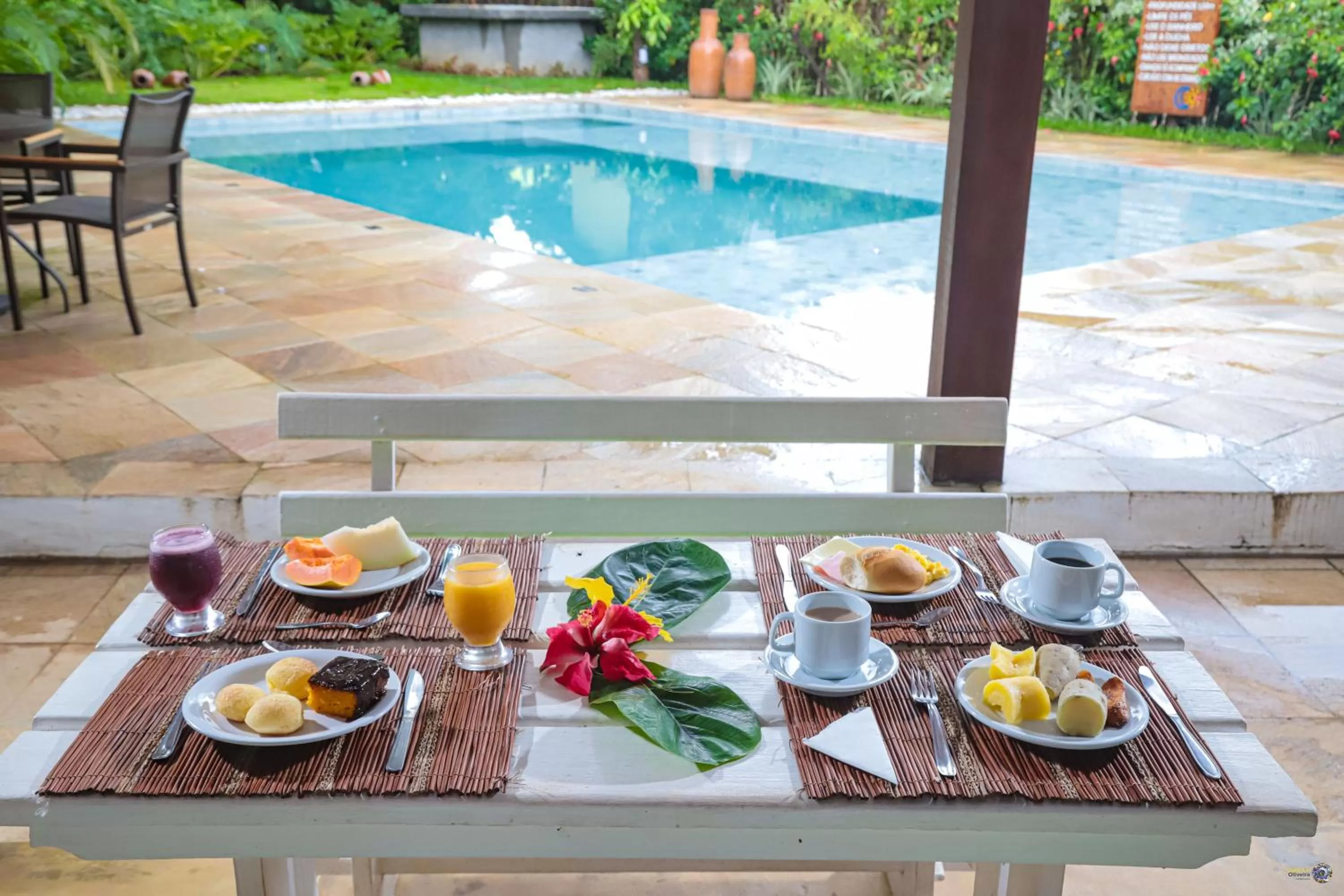 Food in Pousada Villa N'kara