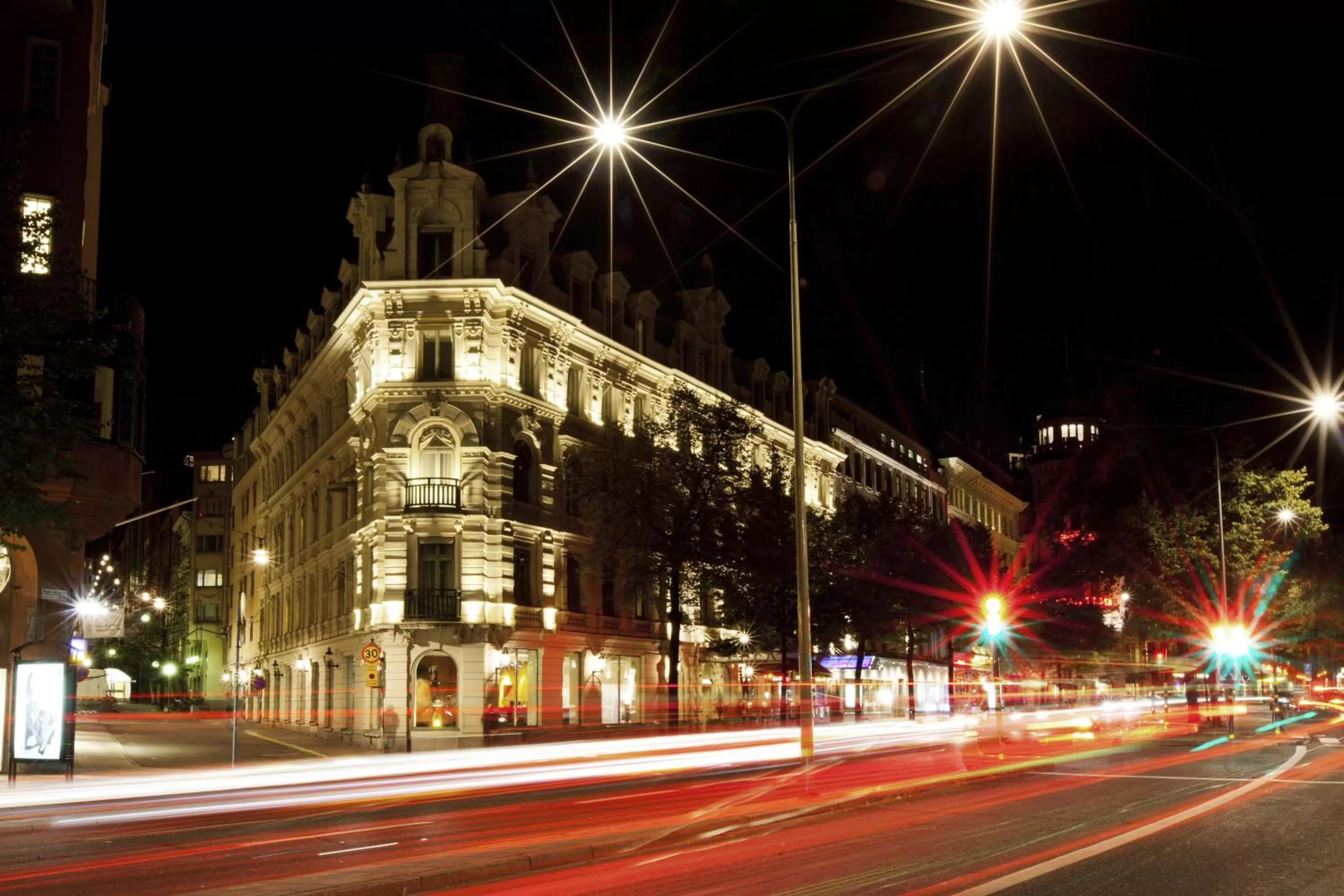 Property building in Elite Hotel Stockholm Plaza