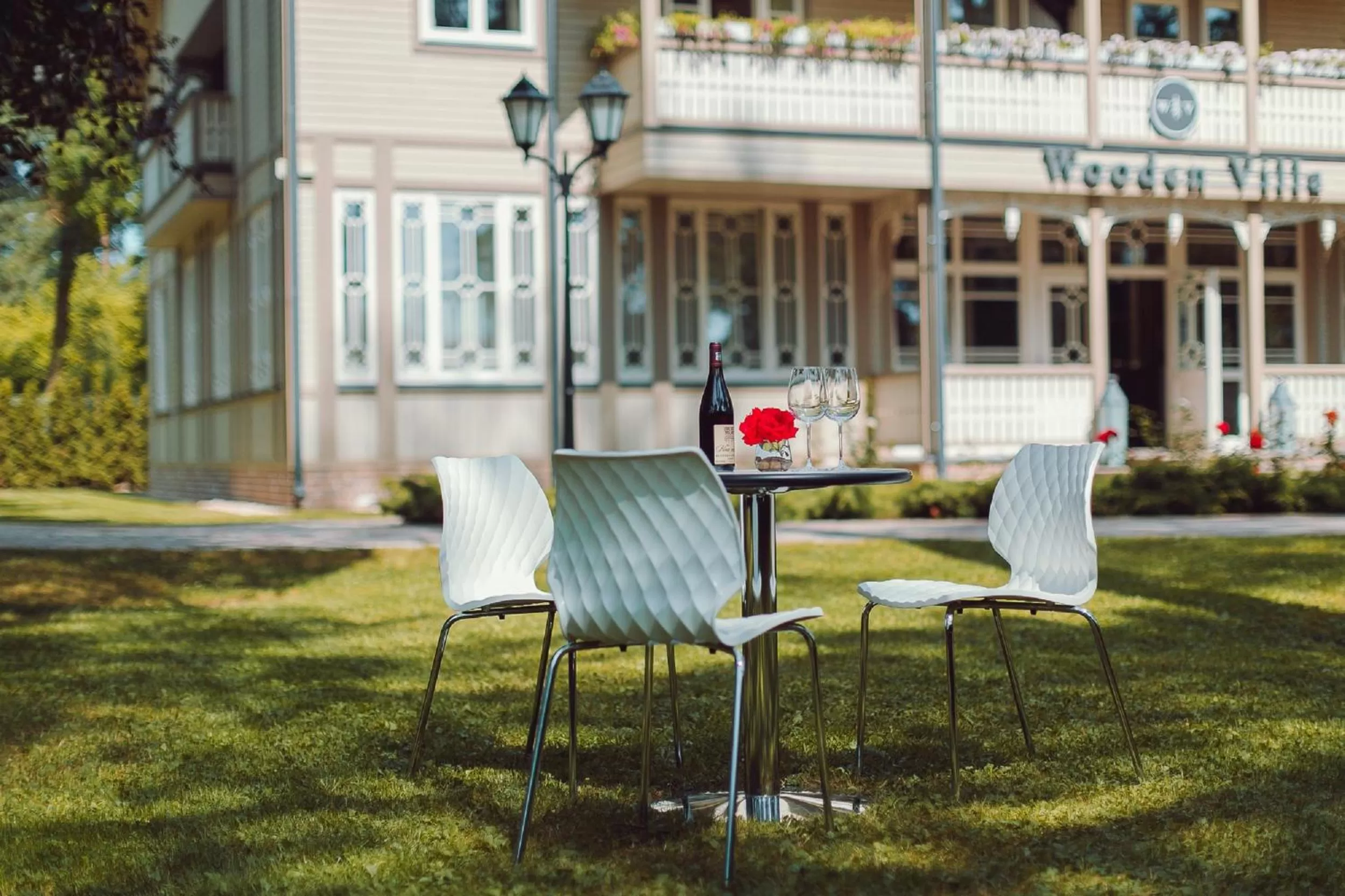 Facade/entrance in Wooden Villa APARTMENTS