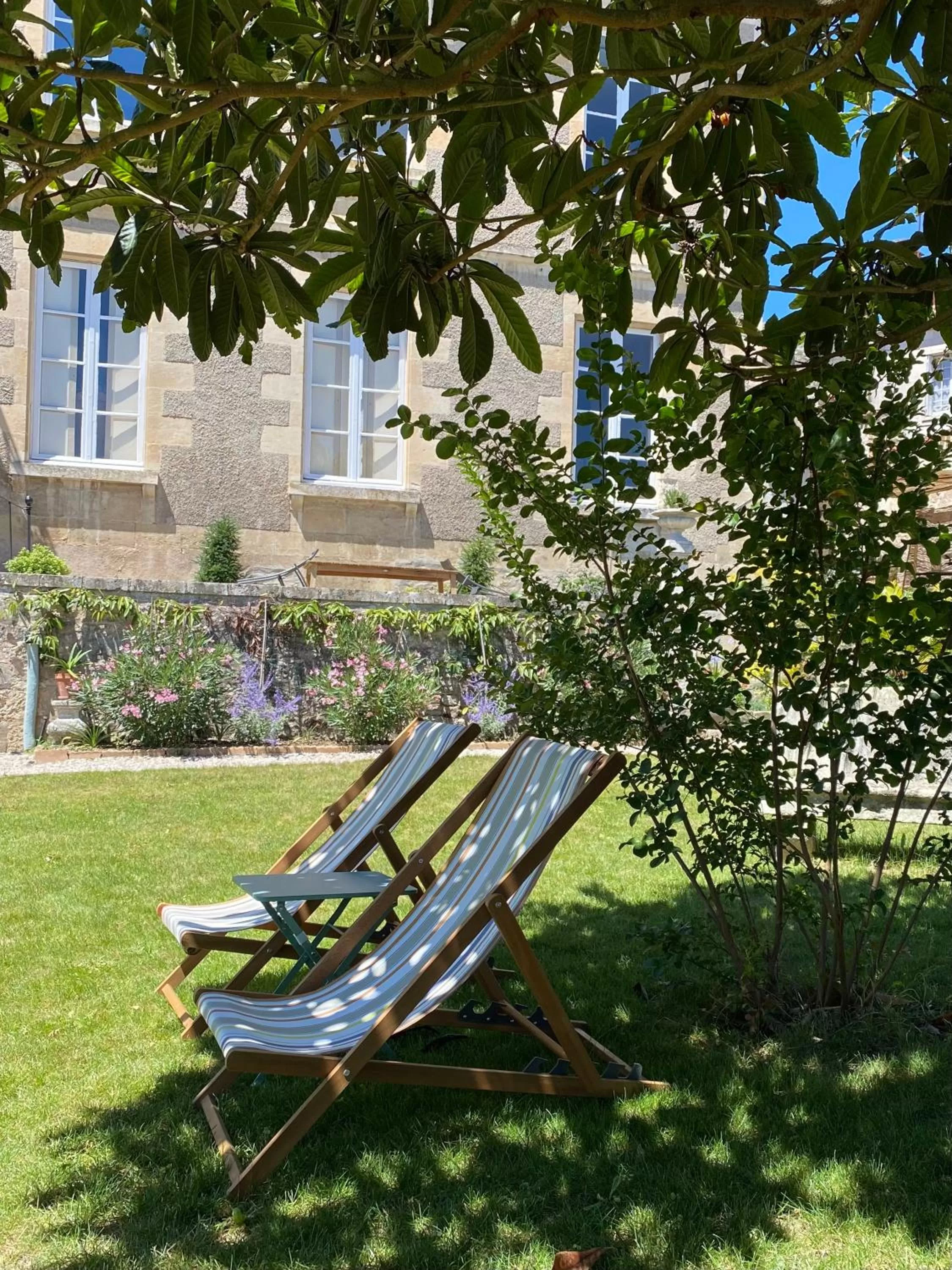 Garden in Maison d'hotes Château-Gaillard