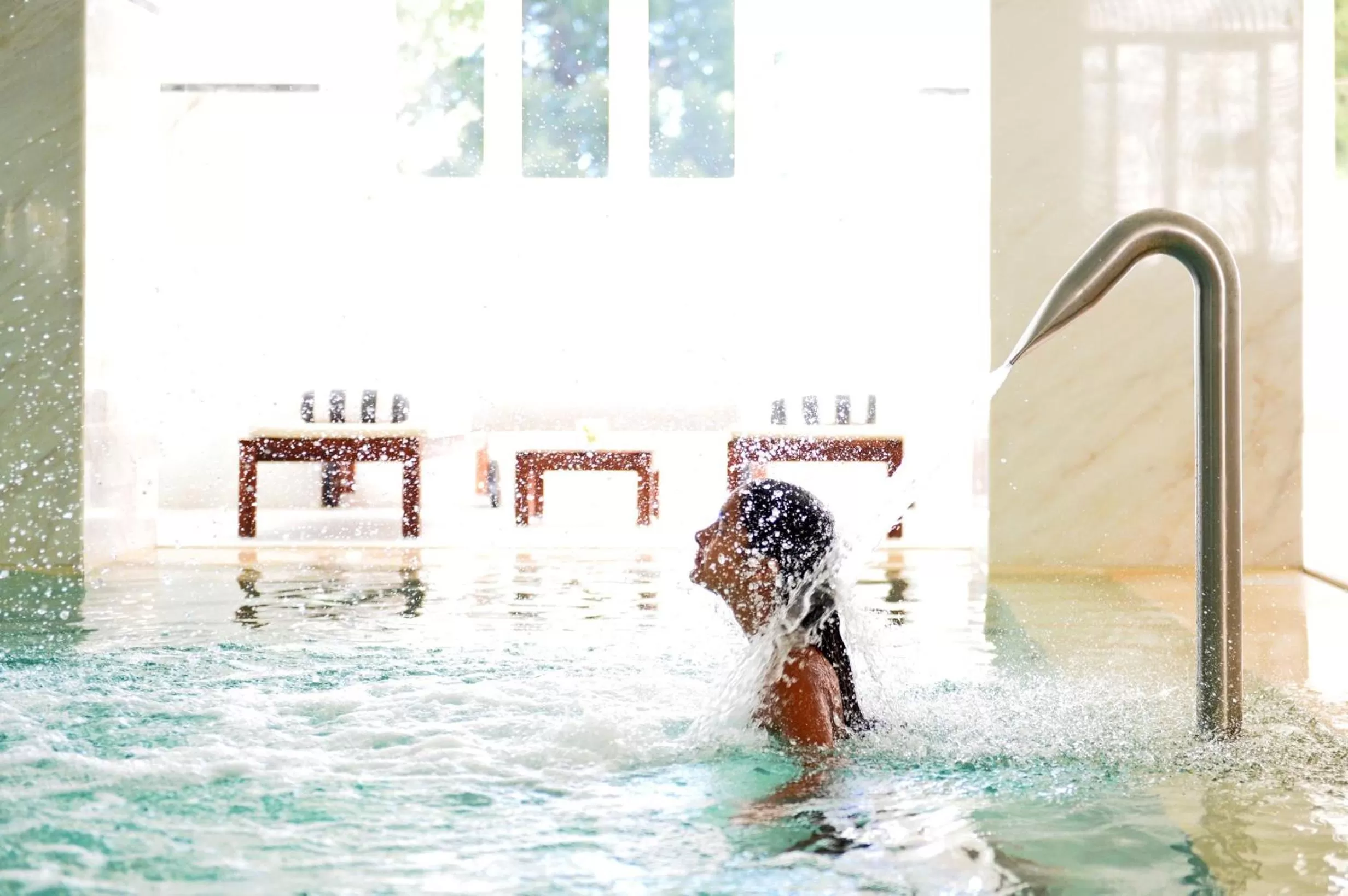 Swimming pool in Pousada da Serra da Estrela