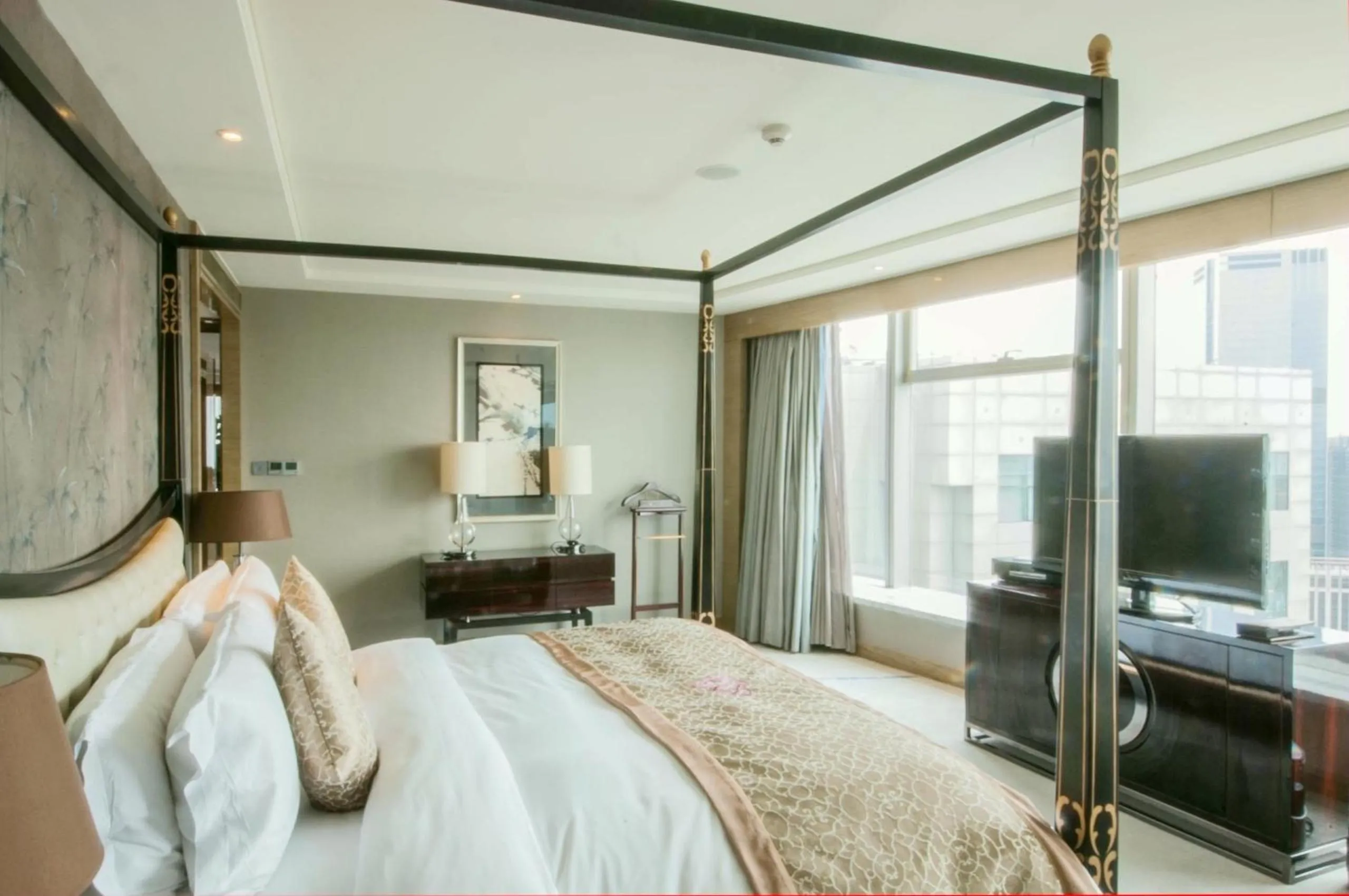 Bedroom, Bed in Tangla Hotel Tianjin