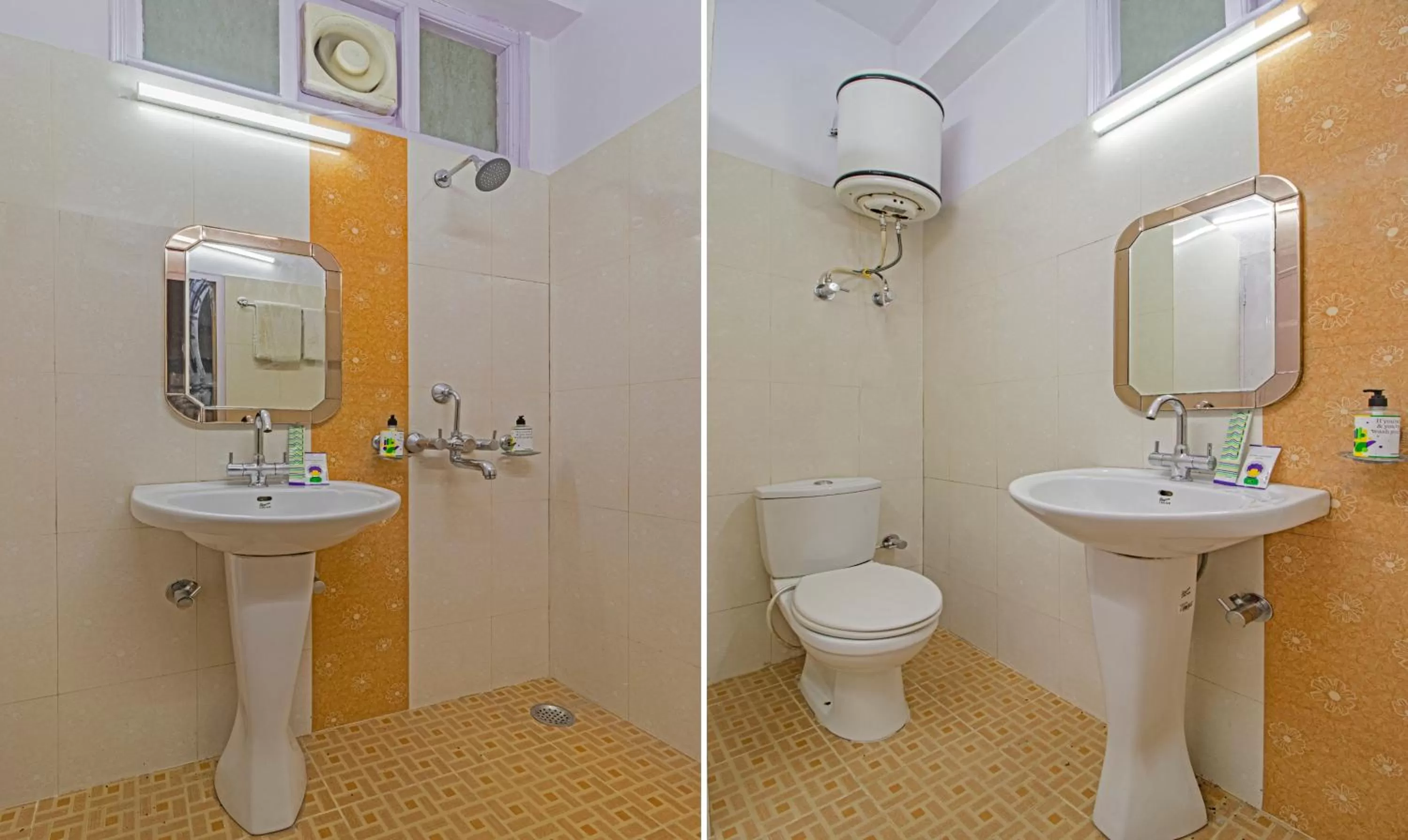 Bathroom in Itsy Hotels Peak View, 300 Mts From Mall Road