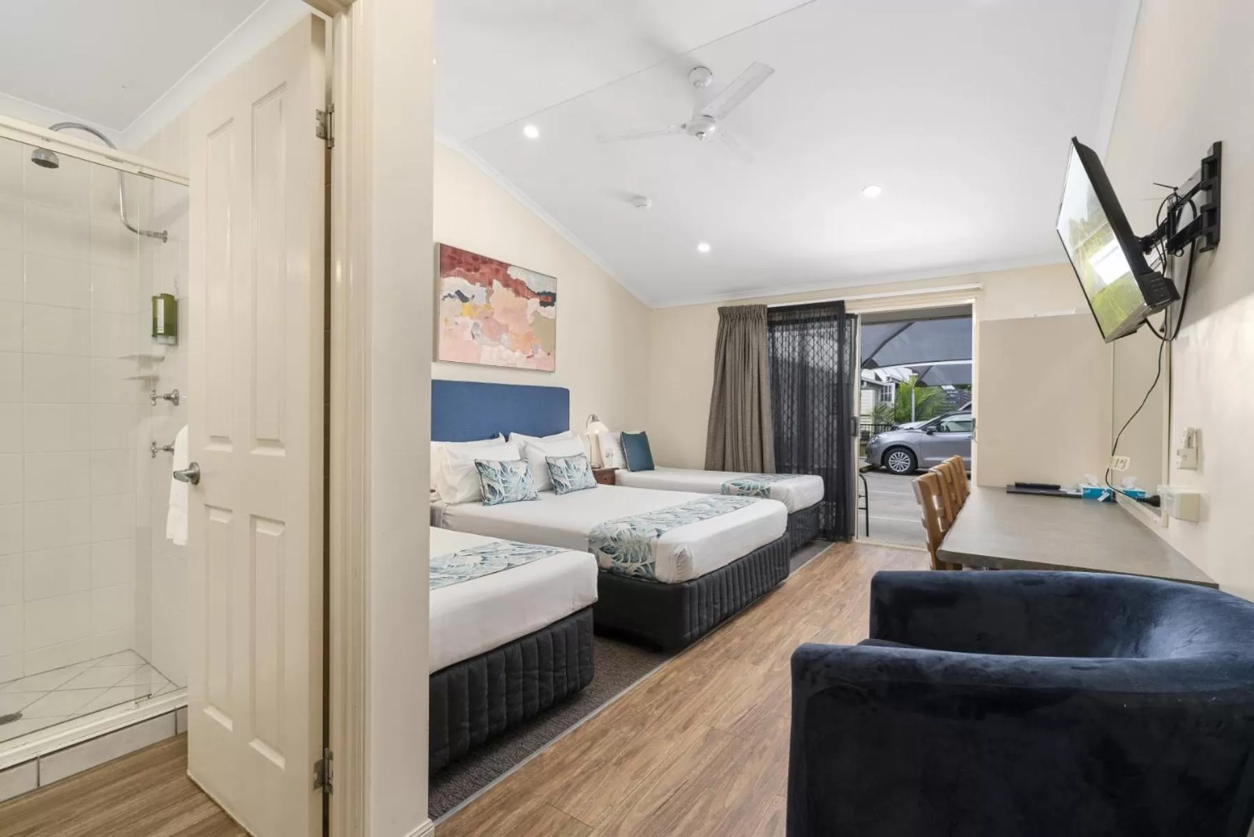 Bedroom, Bed in Caboolture Central Motor Inn, Sure Stay Collection by BW