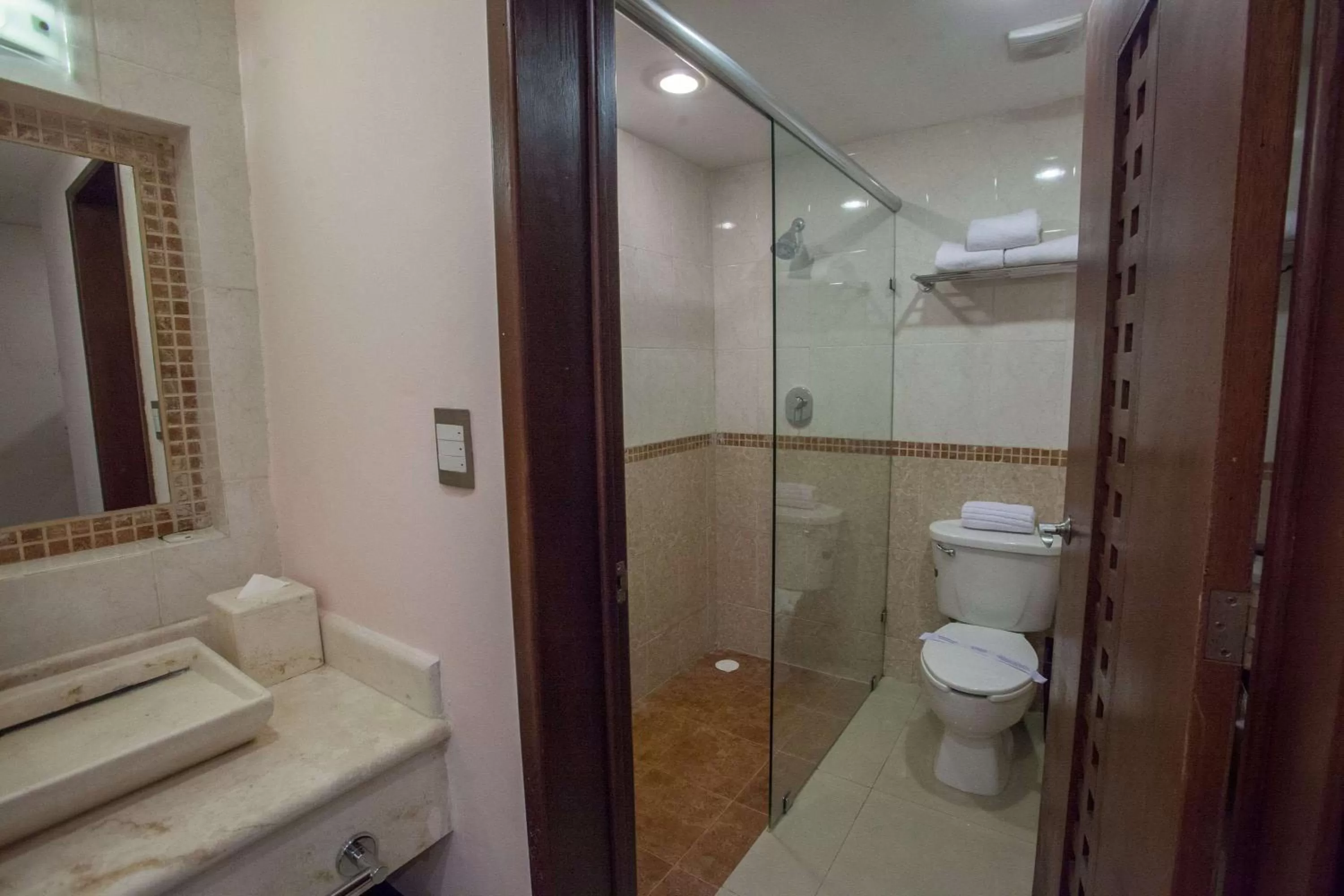 Bathroom in Wyndham Merida