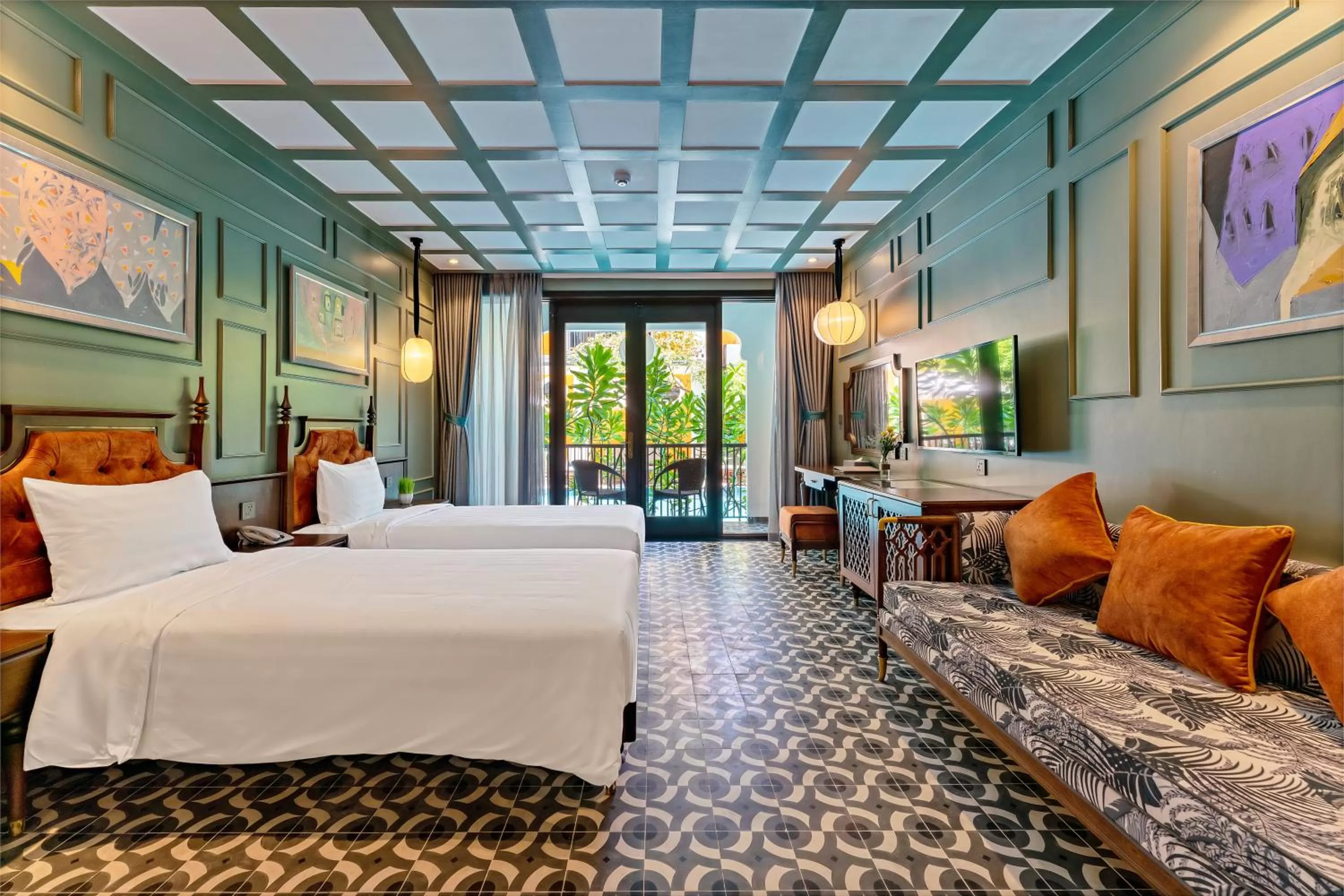 Photo of the whole room, Bed in Son Hoi An Boutique Hotel & Spa