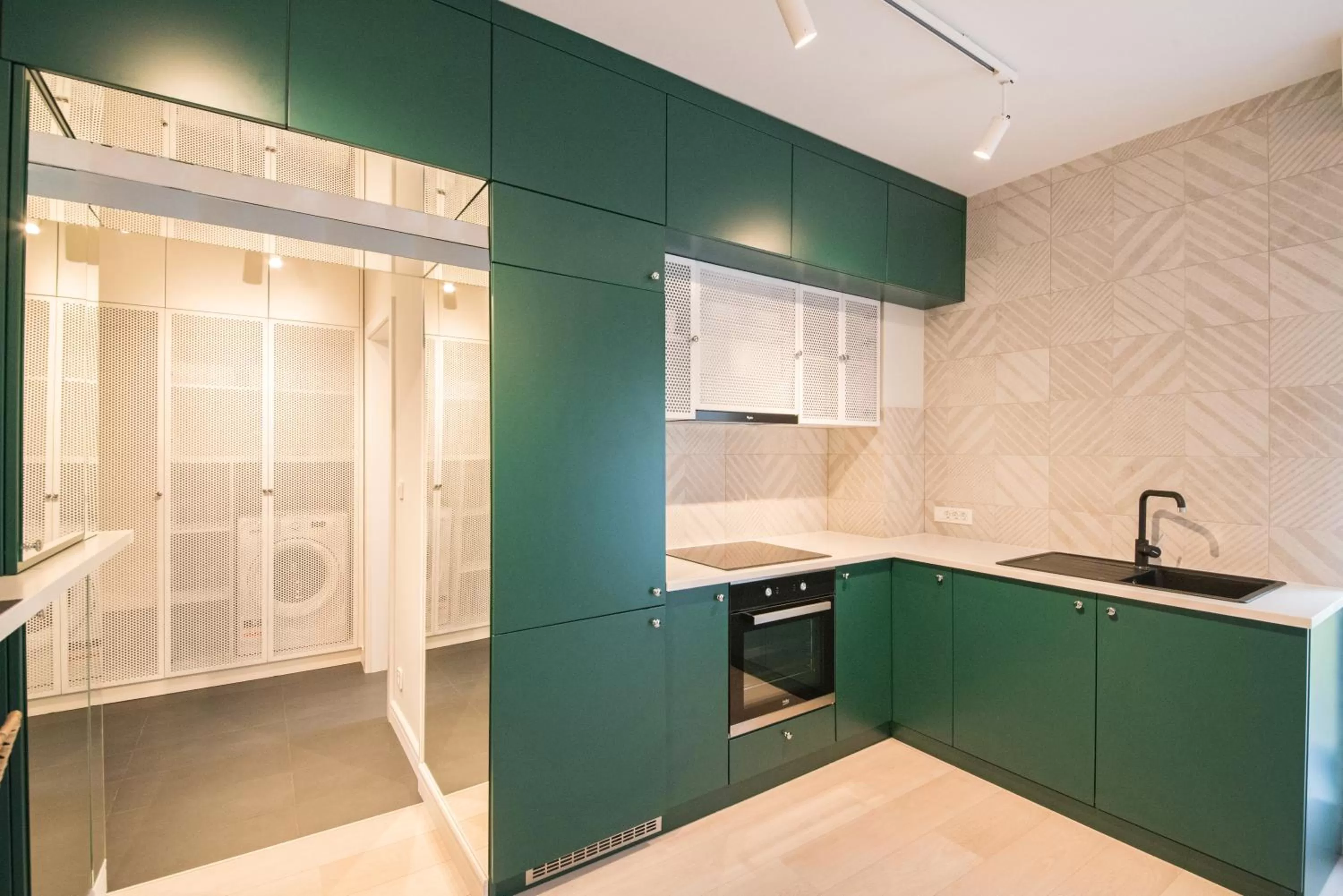 Kitchen or kitchenette in Biador Apartments