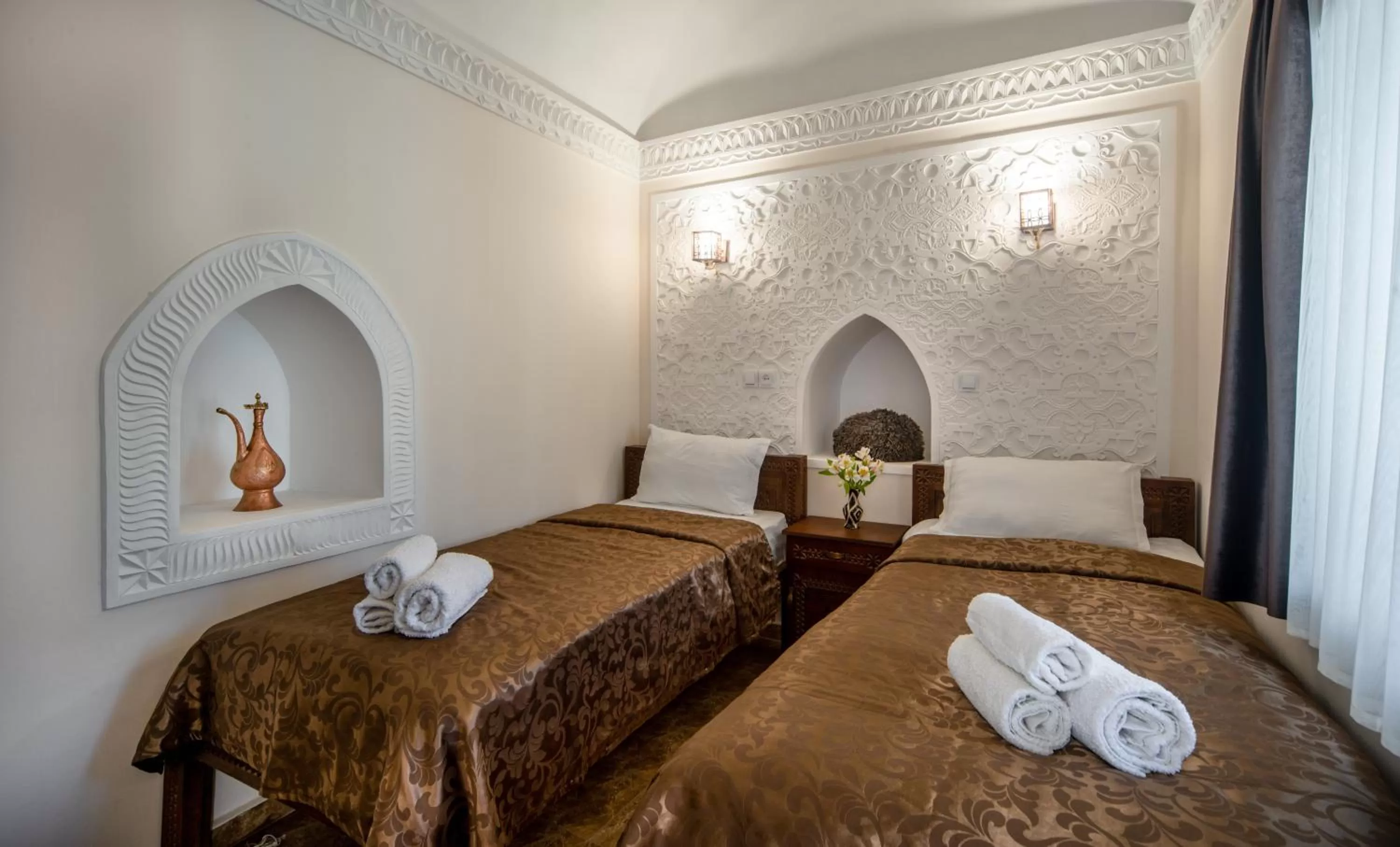 Bed in New Star Boutique hotel - madrasah Muhammad Mahram 1903