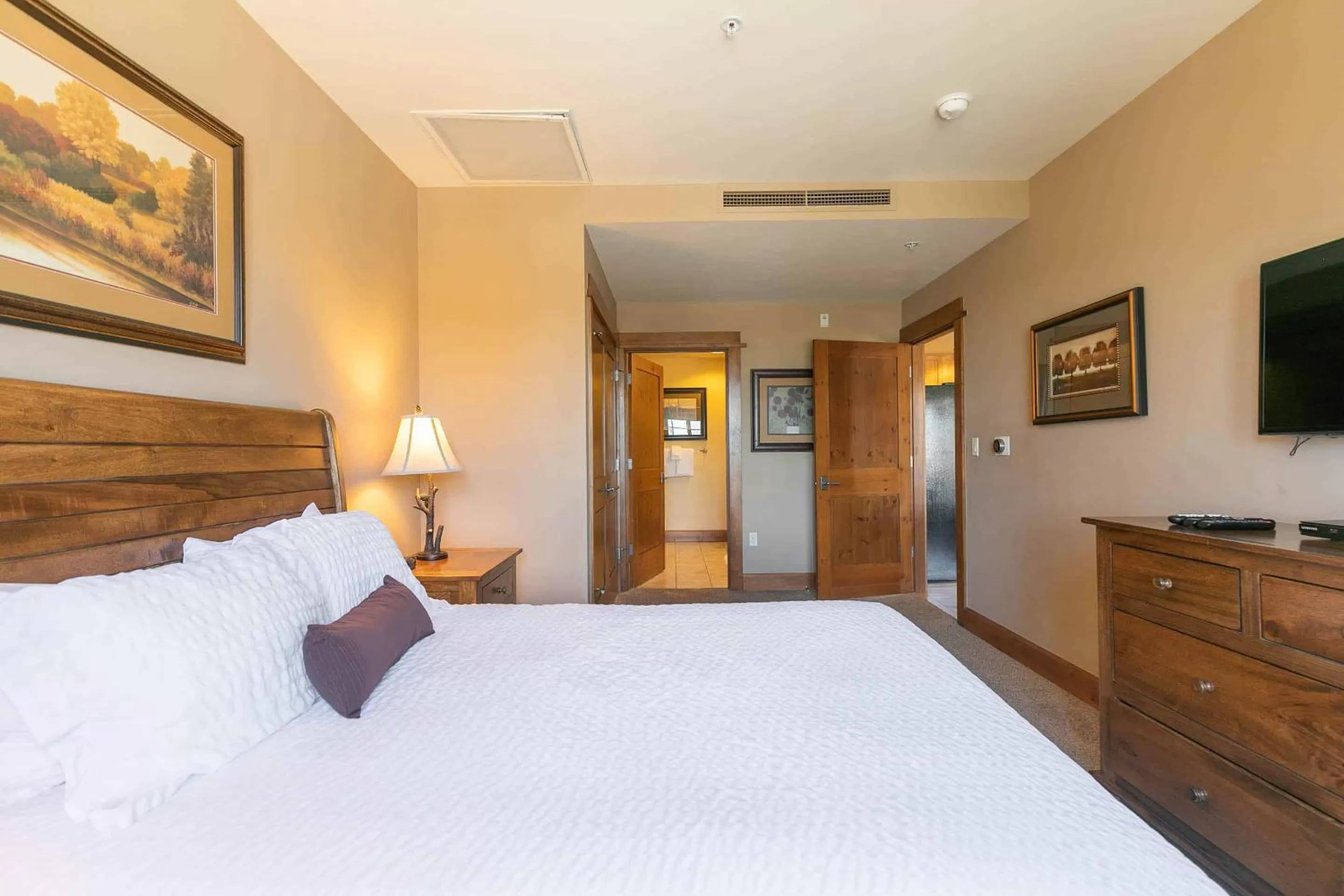 Bed in East West Hospitality at Tahoe