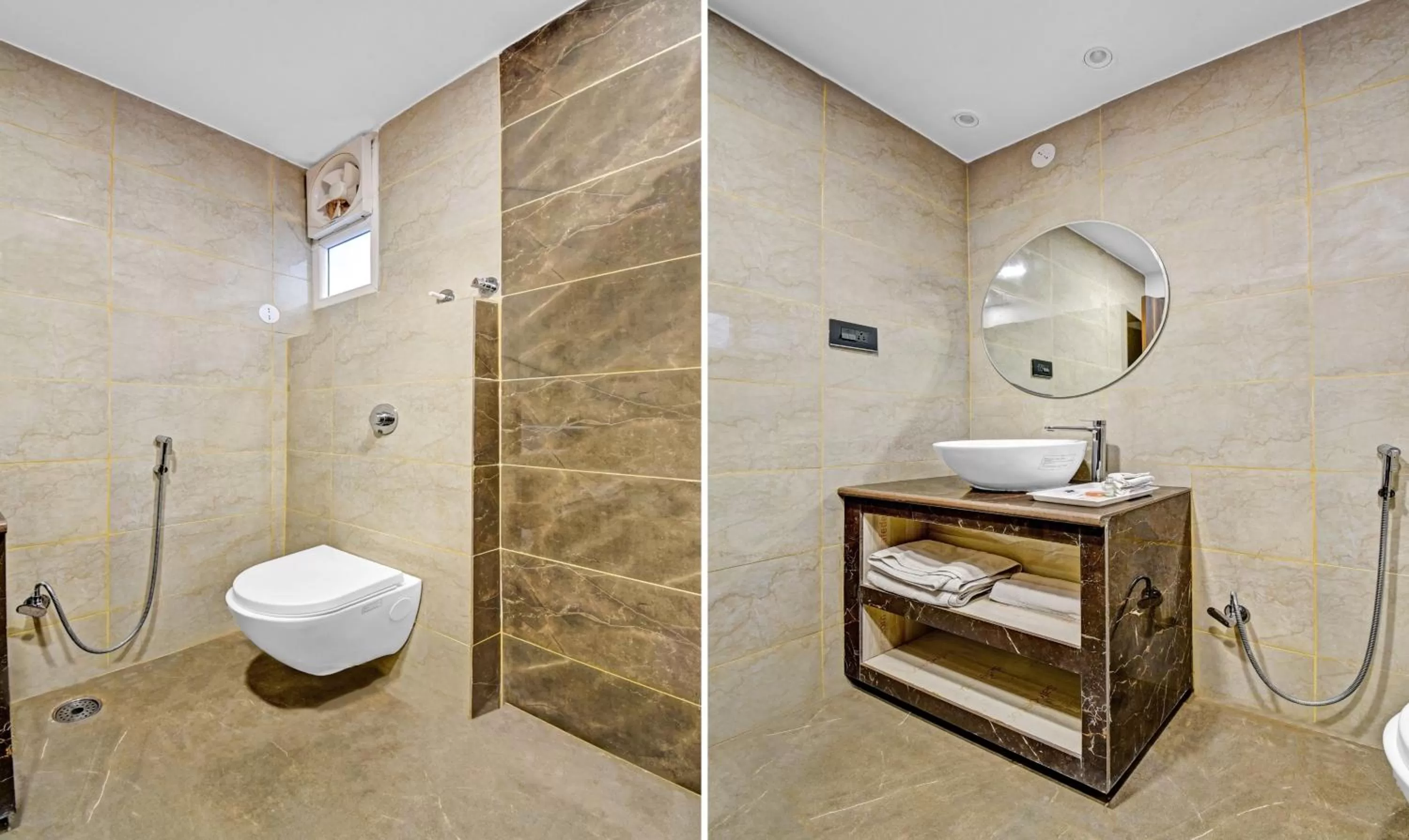 Bathroom in Treebo Trend The Pearl Bliss