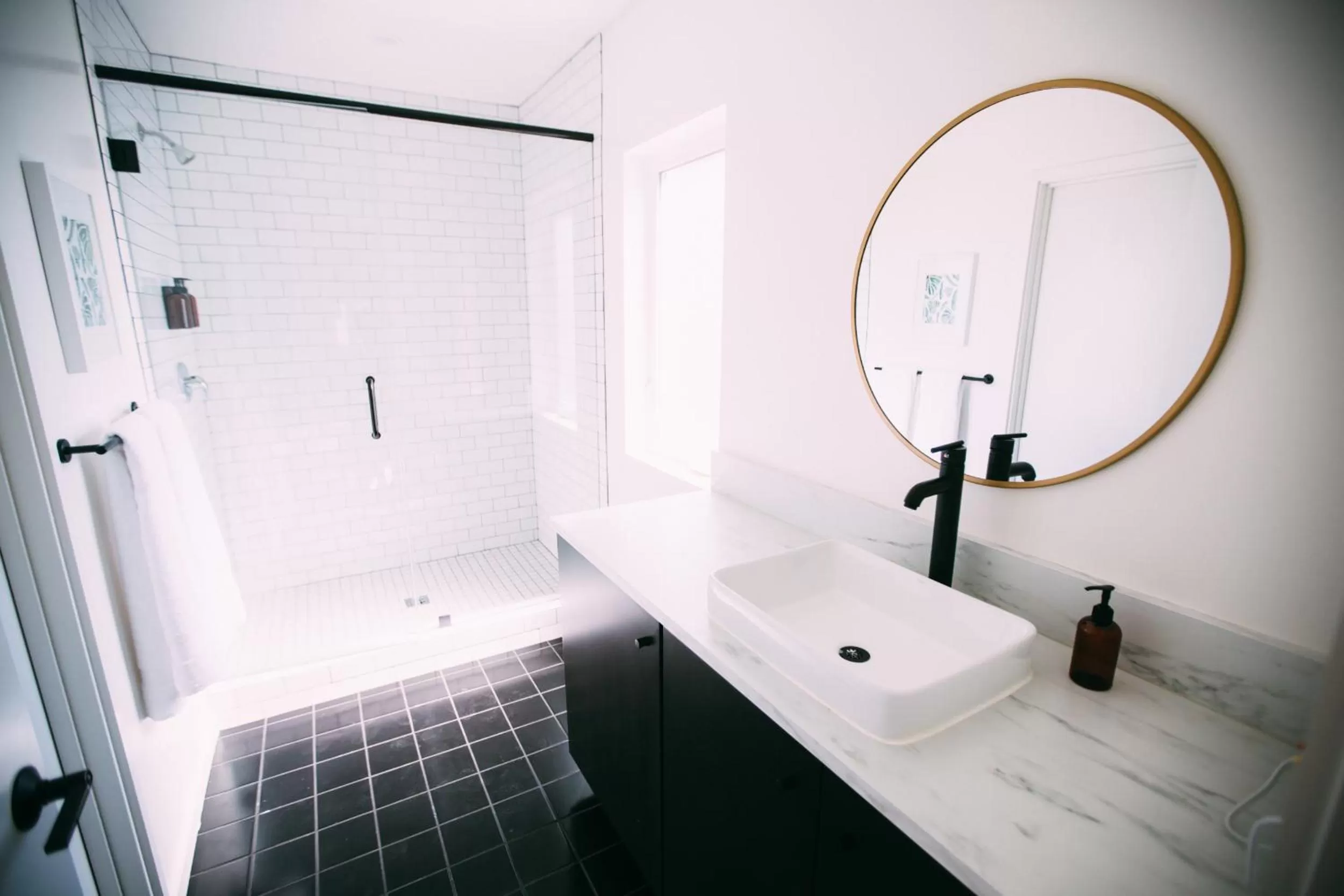 Shower in Noon on Sunset Hill