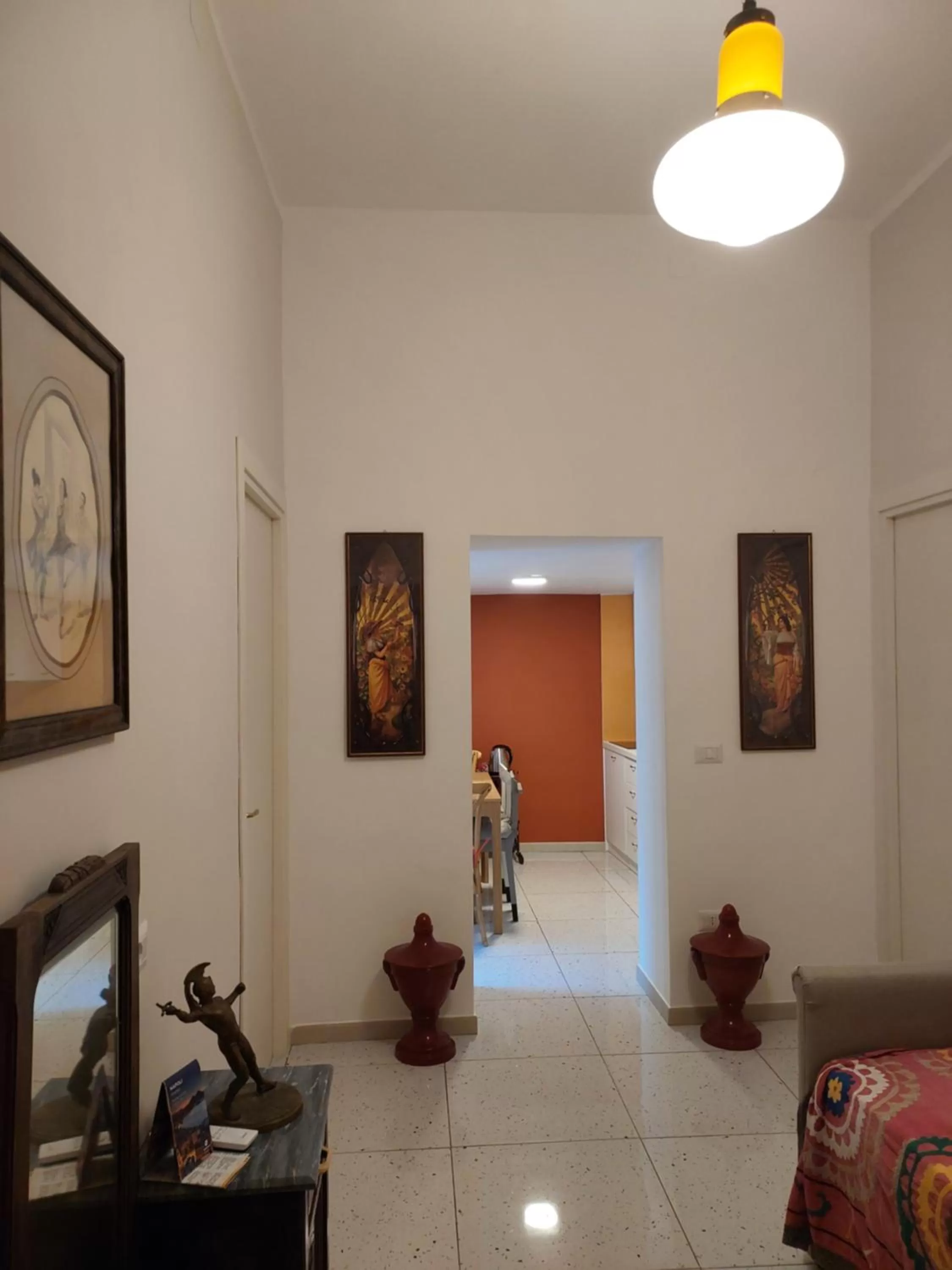 Living room in B&B Palazzo Carafa di Montorio