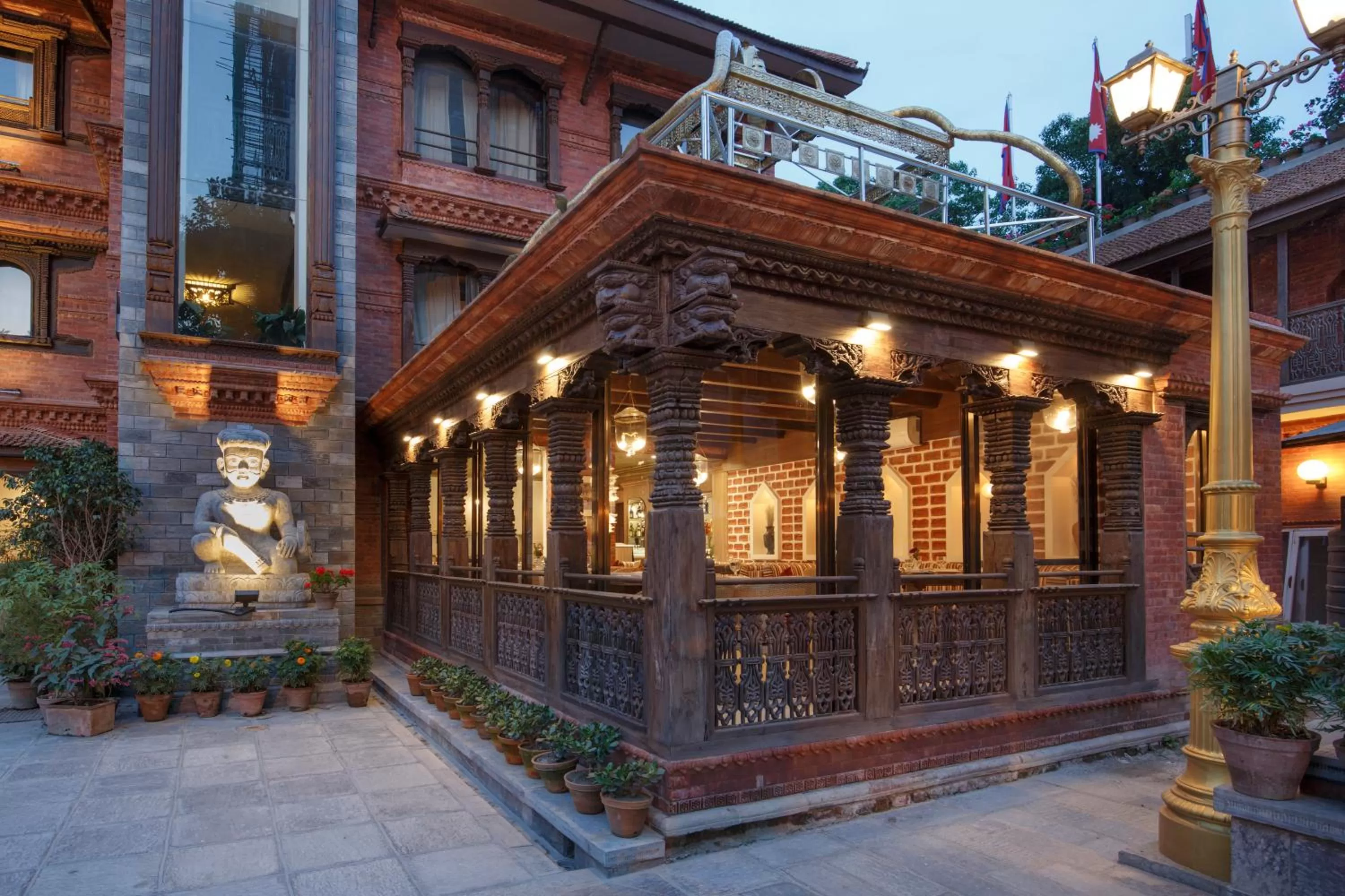 Property building in Hotel Manaslu