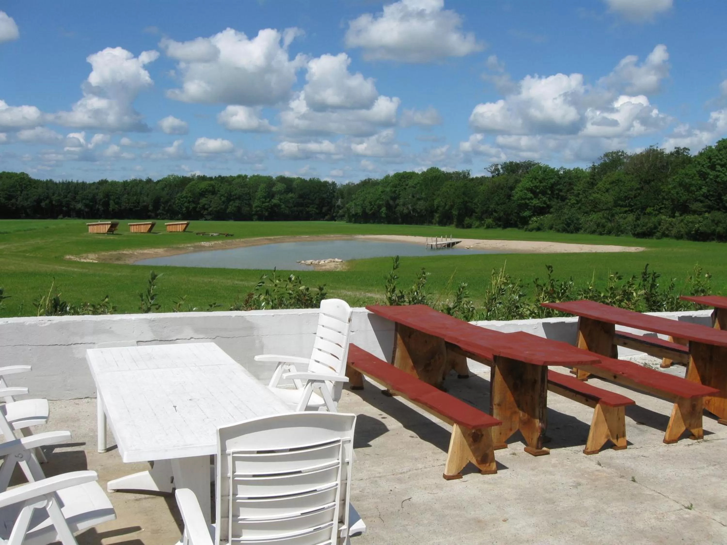Balcony/Terrace in Koebenhovedskov Bed & Breakfast