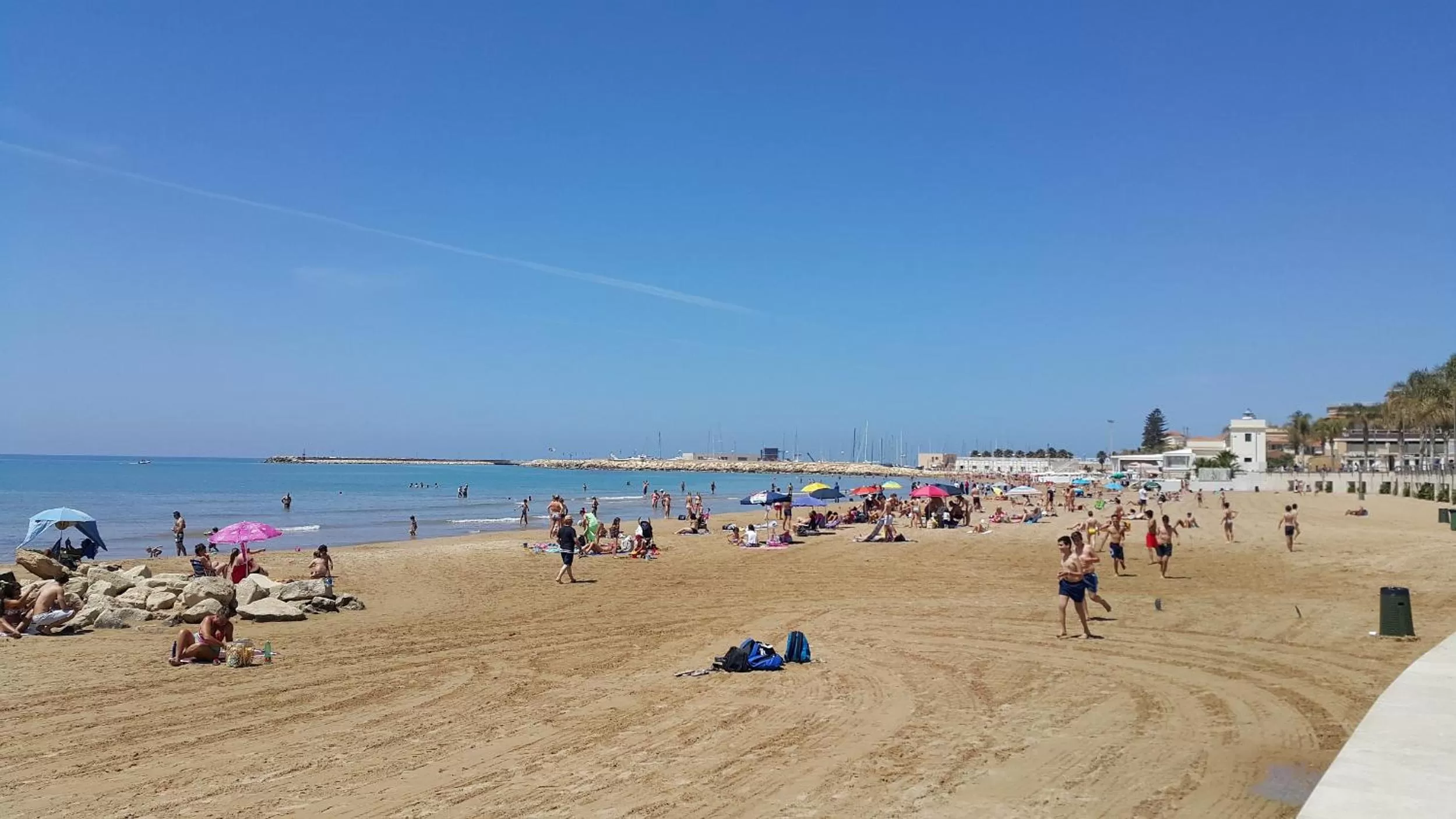 Beach in B&B Bianco E Blu