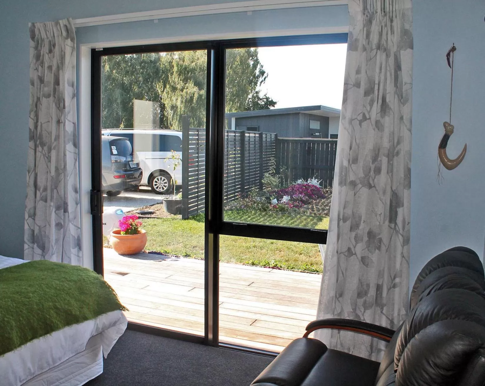 Balcony/Terrace in Marlborough Wine Country B&B