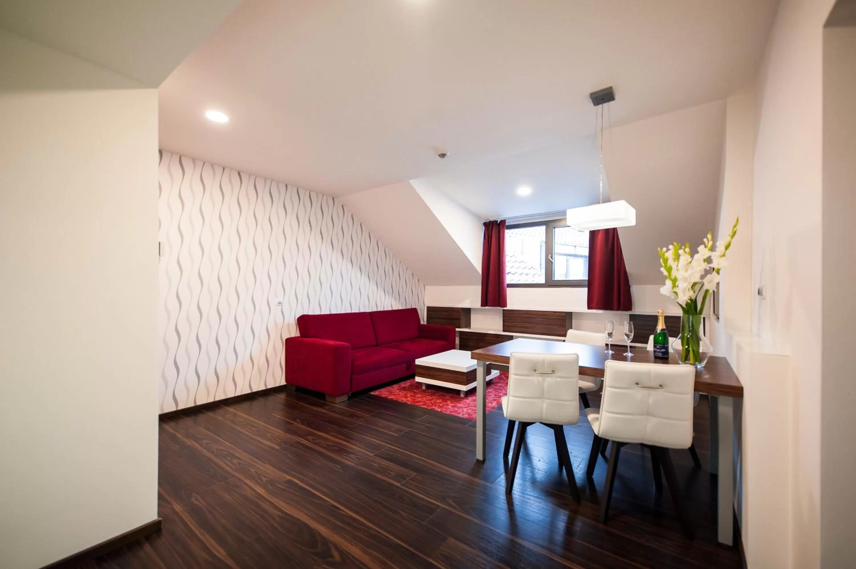 Living room in Hotel Pivovar