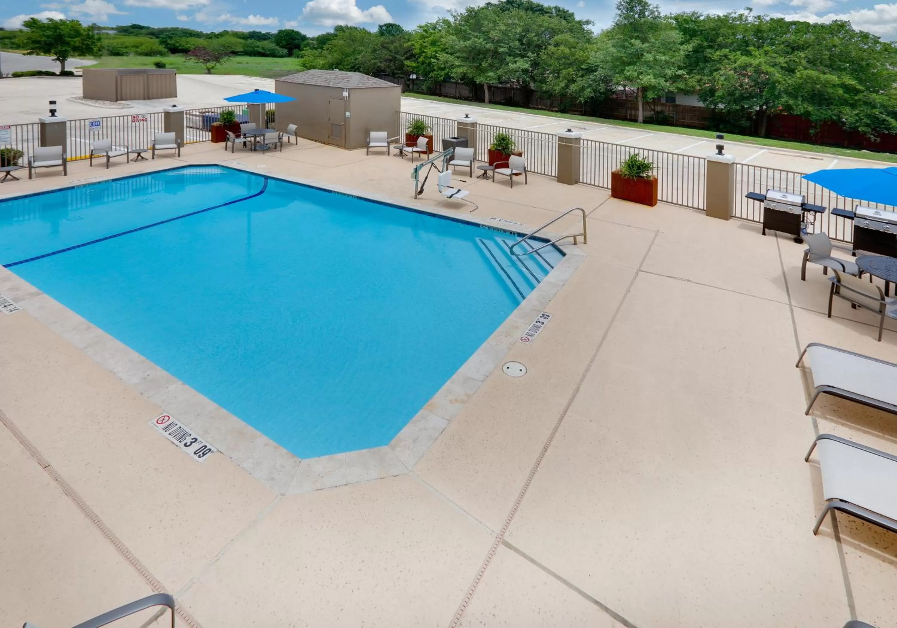 Swimming pool in Holiday Inn Express & Suites San Antonio NW near SeaWorld by IHG