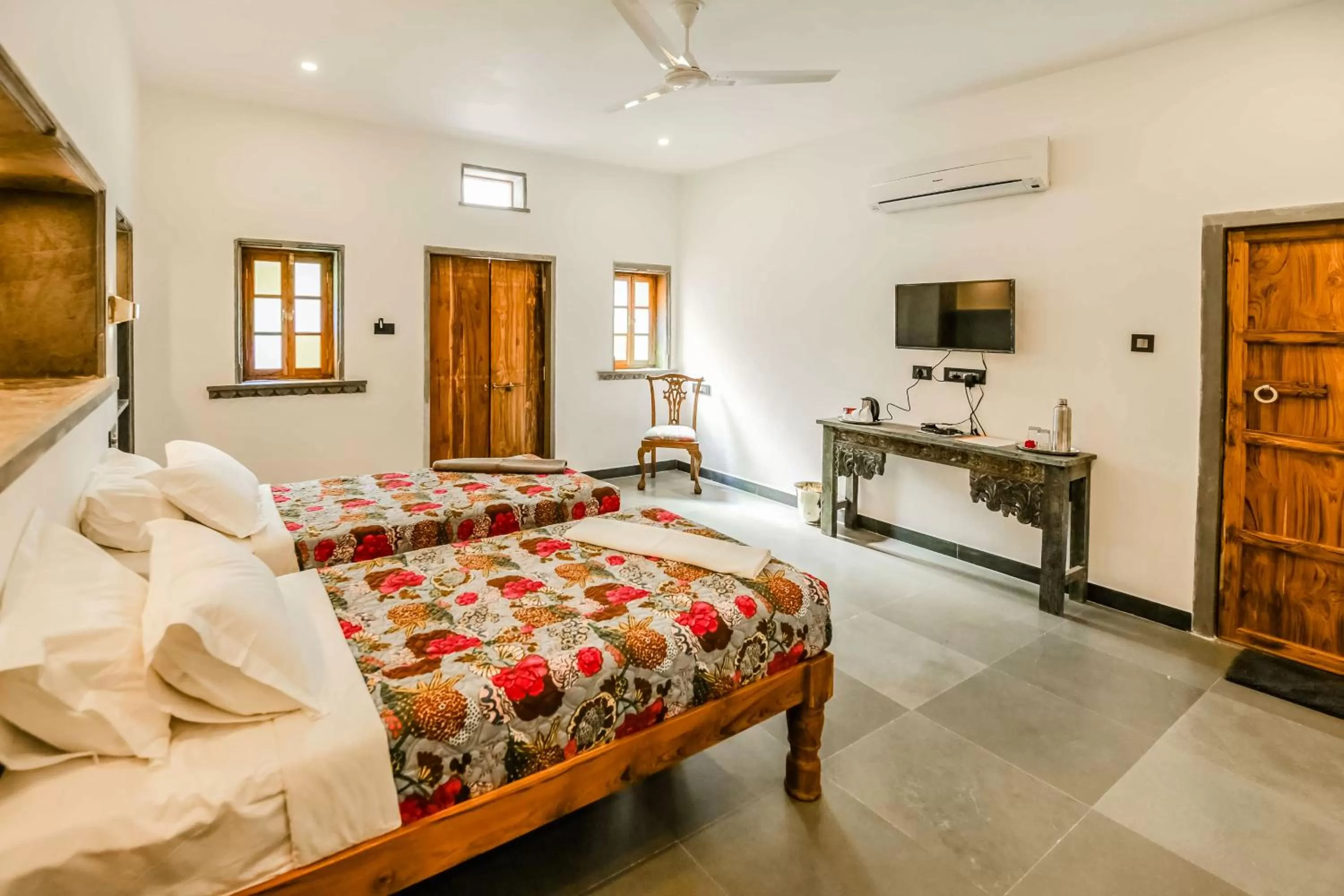 Photo of the whole room, Bed in The Neem Tree