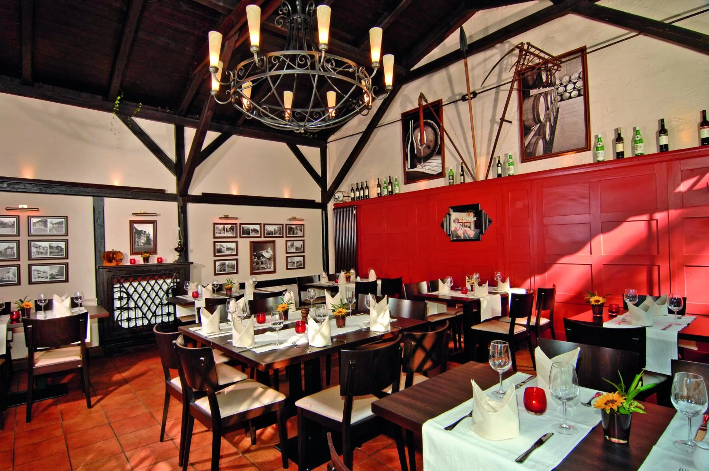 Restaurant/places to eat in Parkhotel Güldene Berge