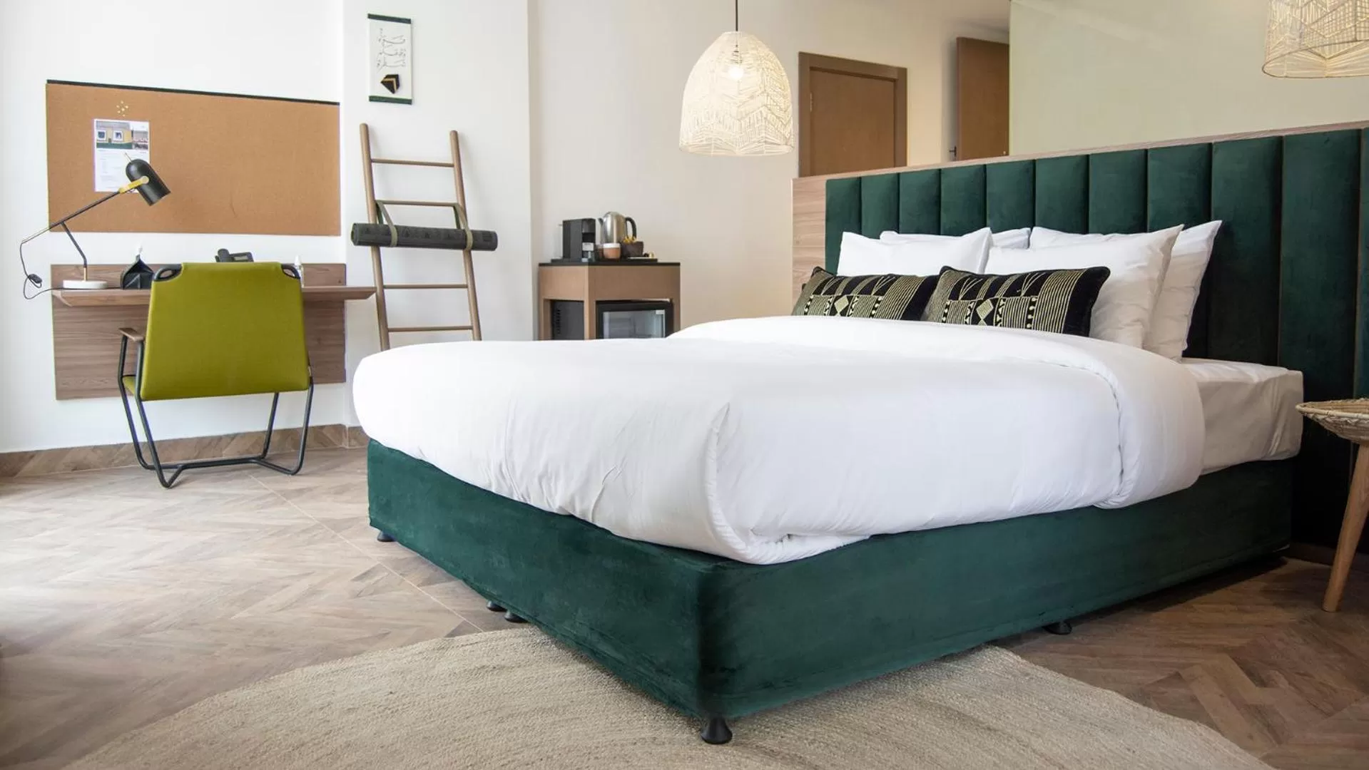 Bed in Shada Hotel Shatea - فندق شدا الشاطئ